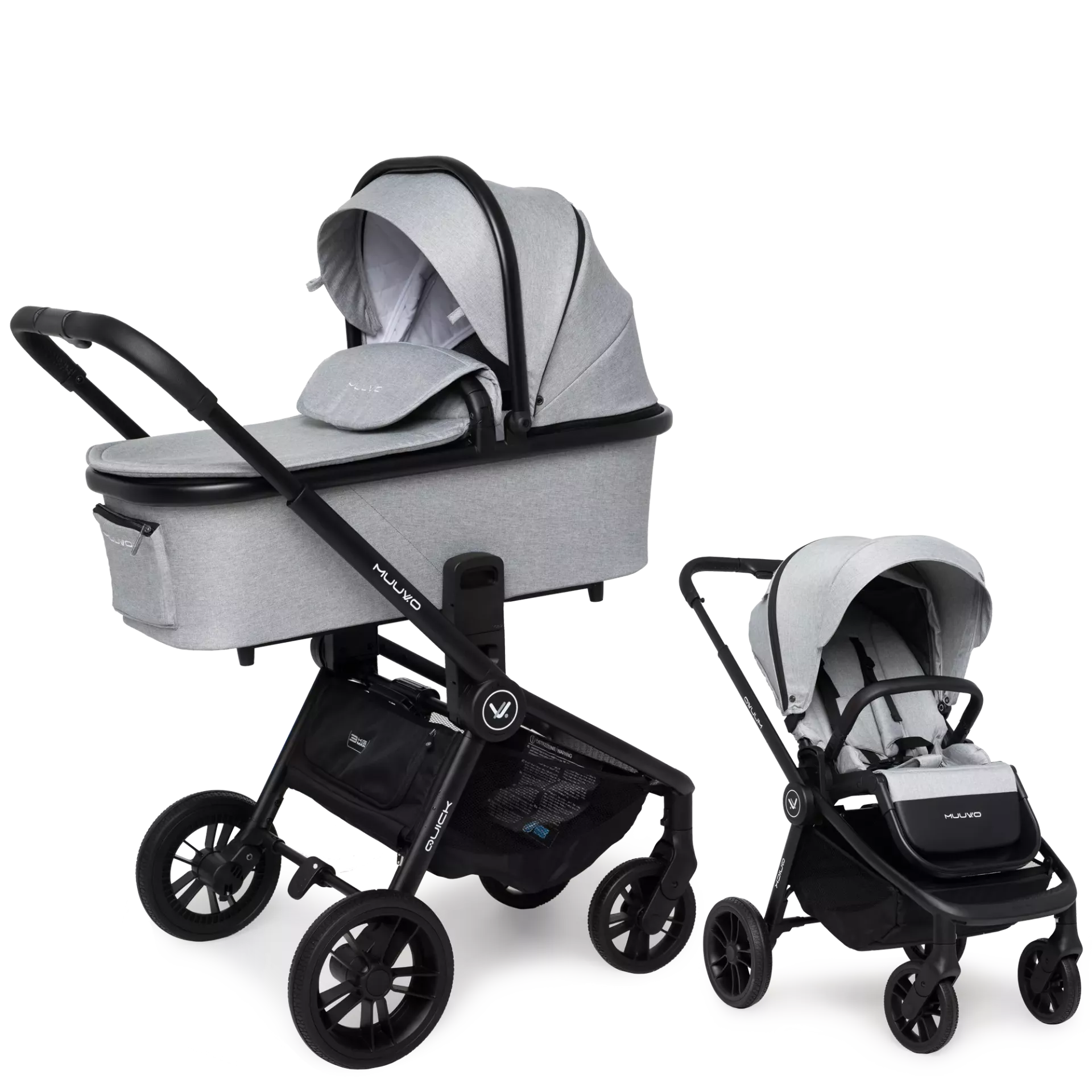 Muuvo Quick +GRATIS - 2w1 | Rocky Grey