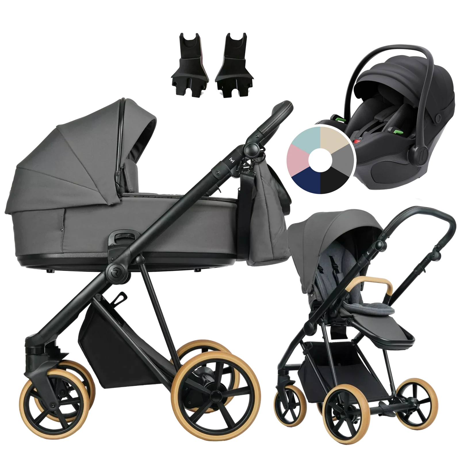 Roan Ivi 2.0 Vintage + Avionaut Pixel 3 + GRATIS - 3w1 | Sicilian Olive
