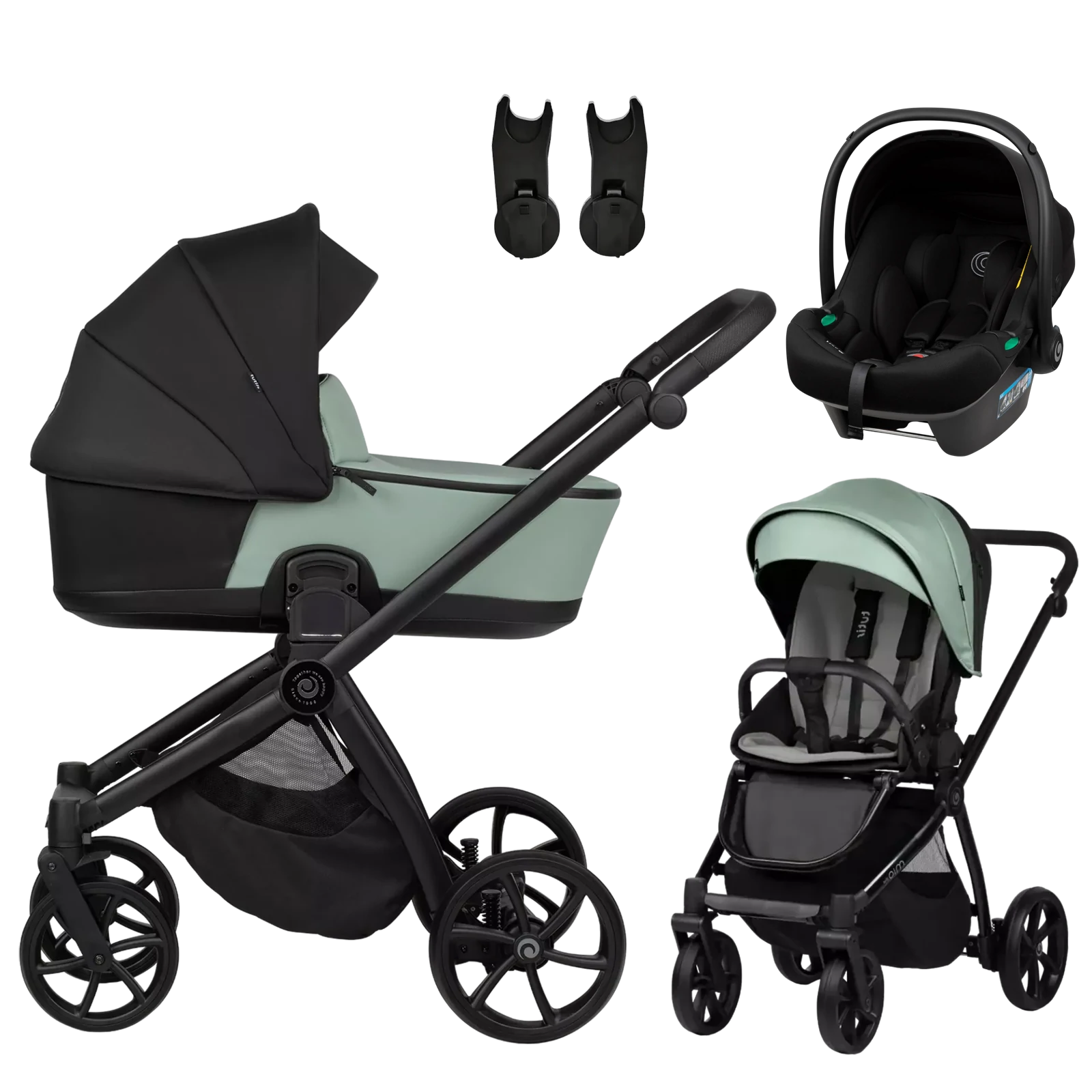 Tutis Mio 3 Plus + Tutis Elo Lux +GRATIS - 3w1 | 039 Sage