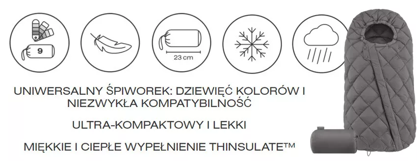 śpiworek cybex snogga