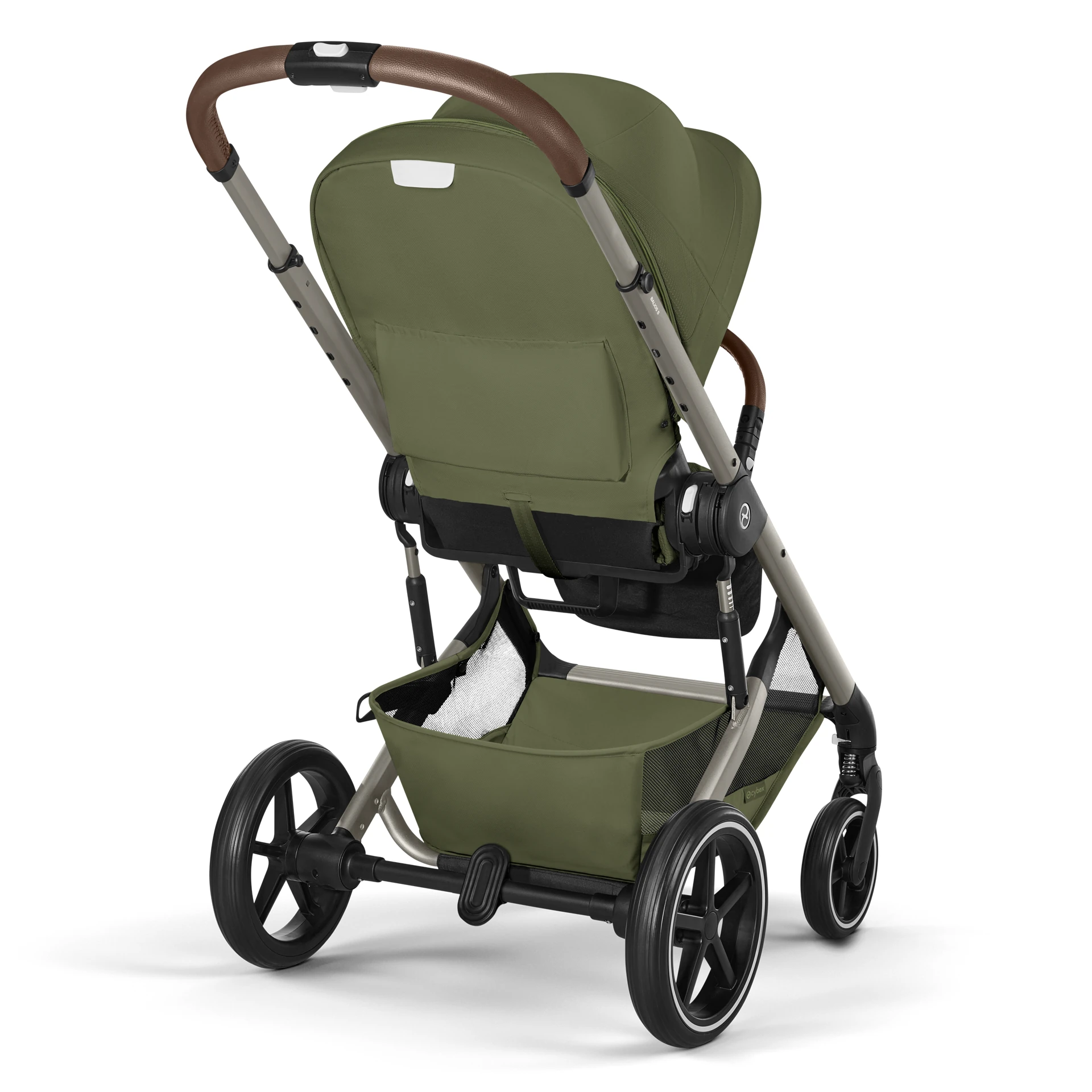 Cybex Balios S Lux Fold - 2w1 ze składaną gondolą | Moss Green
