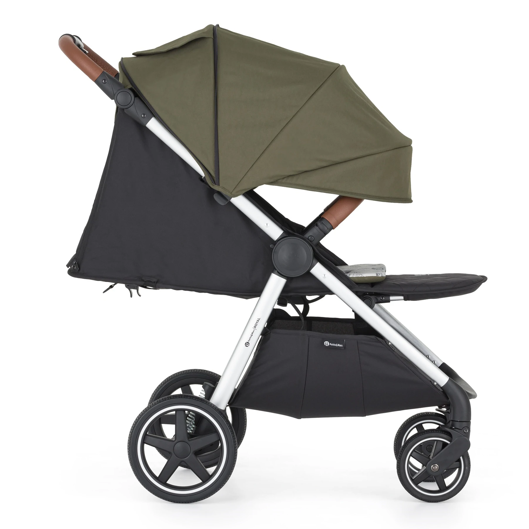 Petite&Mars Royal3 | Silver Mature Olive Petite&Mars Royal3 | Silver Mature Olive