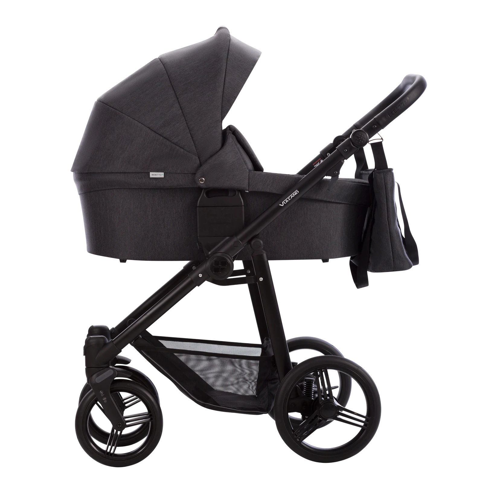 Bebetto Vulcano + Bebetto Cosmo 2.0 +GRATIS - 3w1 | 04 (Black Frame)