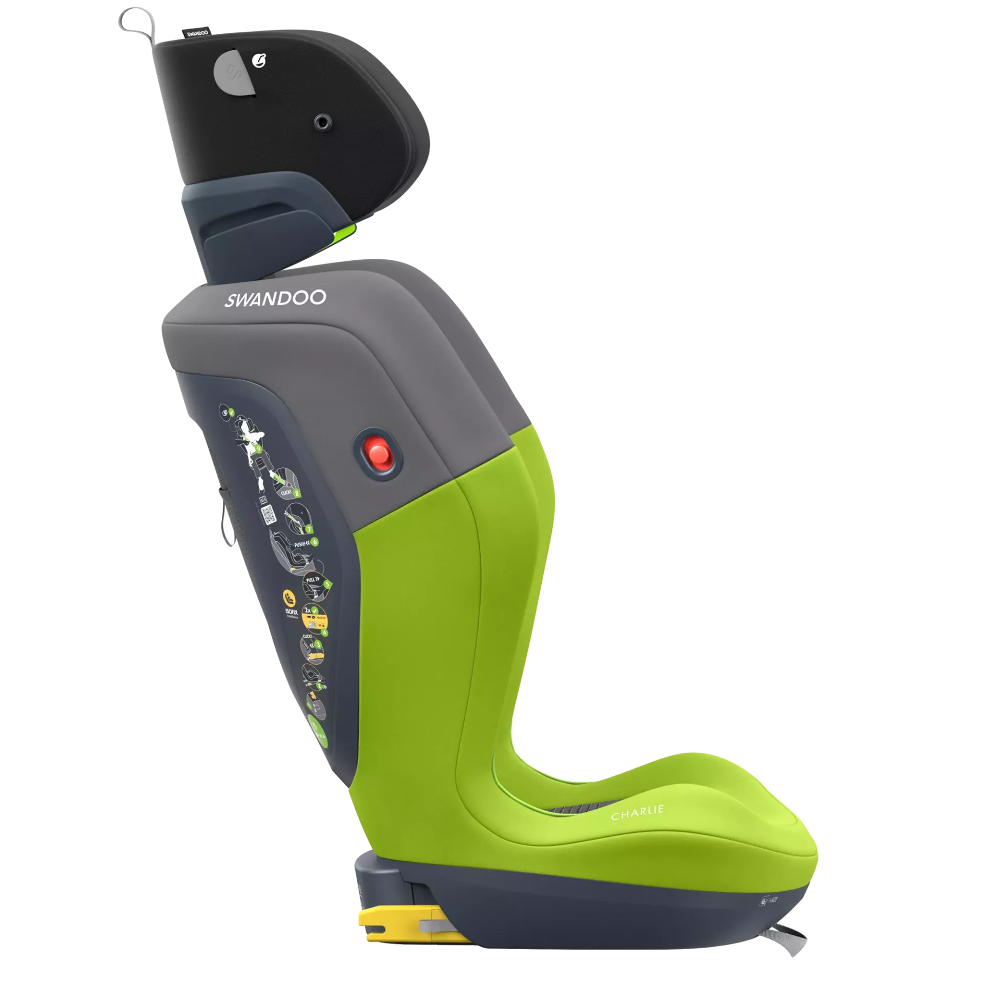 Swandoo Charlie | Lime & Sesame Grey