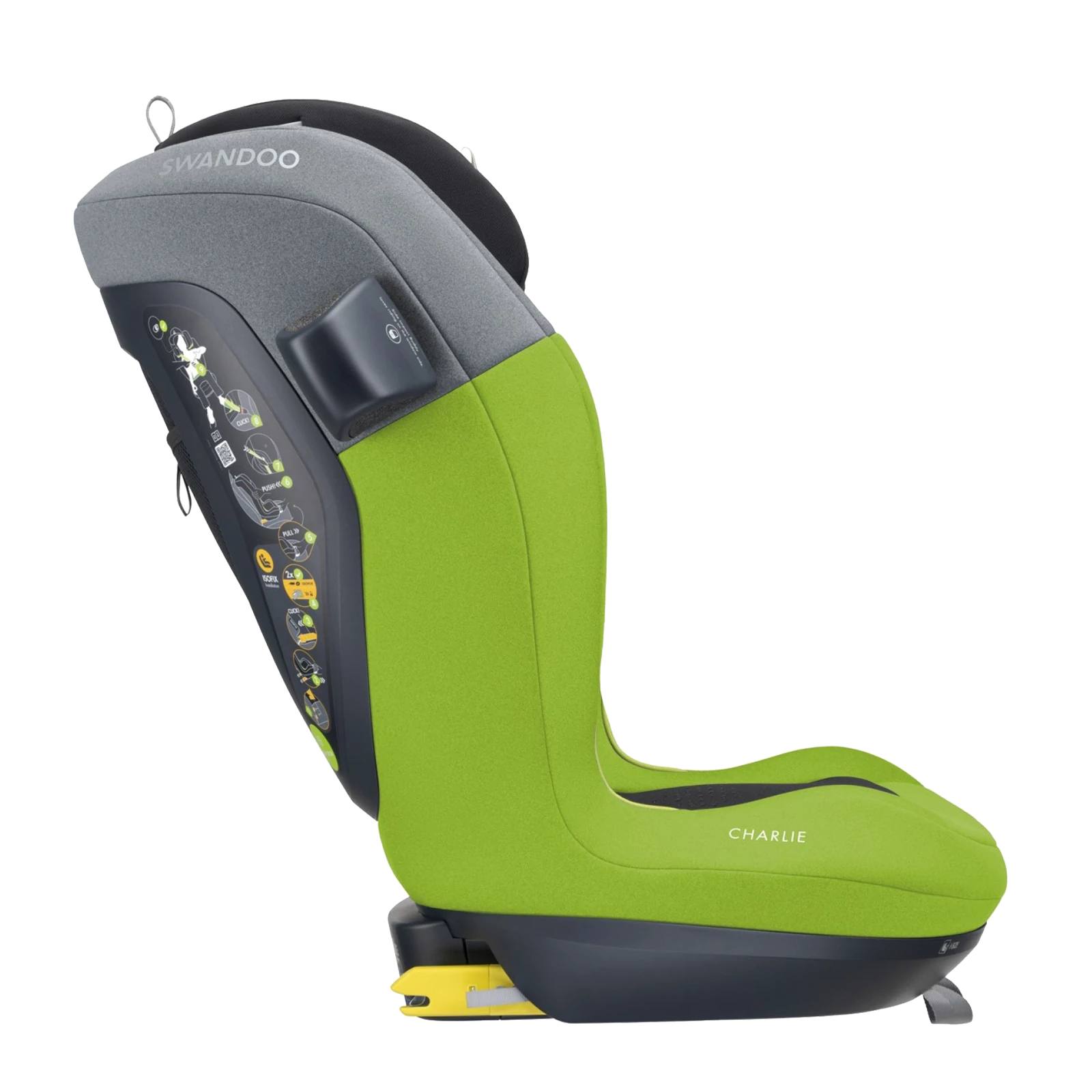 Swandoo Charlie | Lime & Sesame Grey