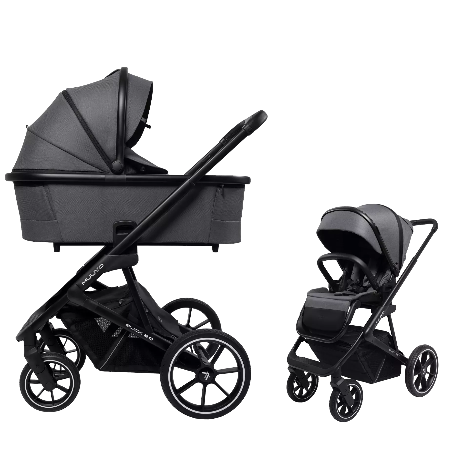 Muuvo Slick 2.0 +GRATIS - 2w1 | Iron Graphite
