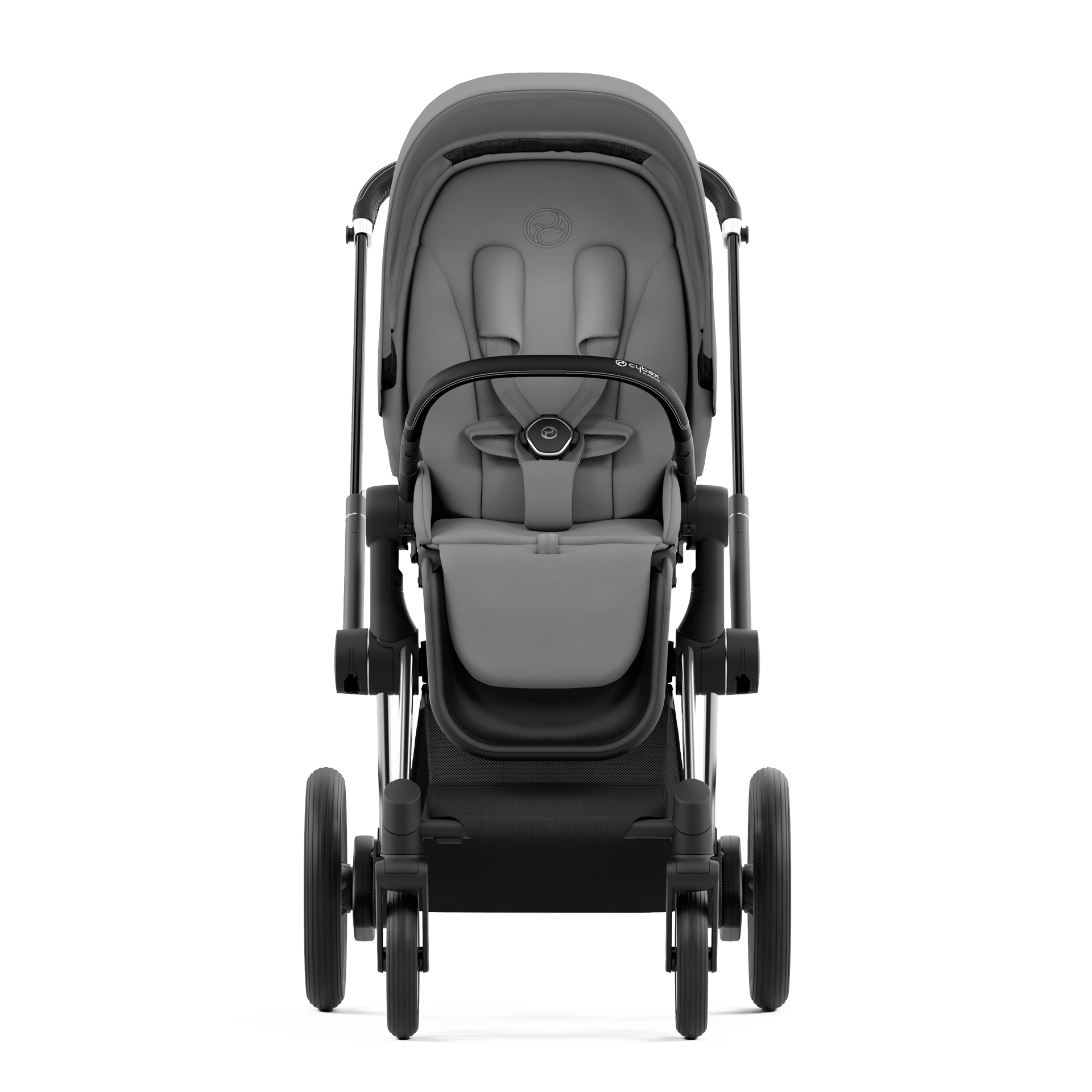 Cybex e-Priam 4.0 - 2w1 | Mirage Grey (Chrome Black Frame) Cybex e-Priam 4.0 - 2w1 | Mirage Grey (Chrome Black Frame)