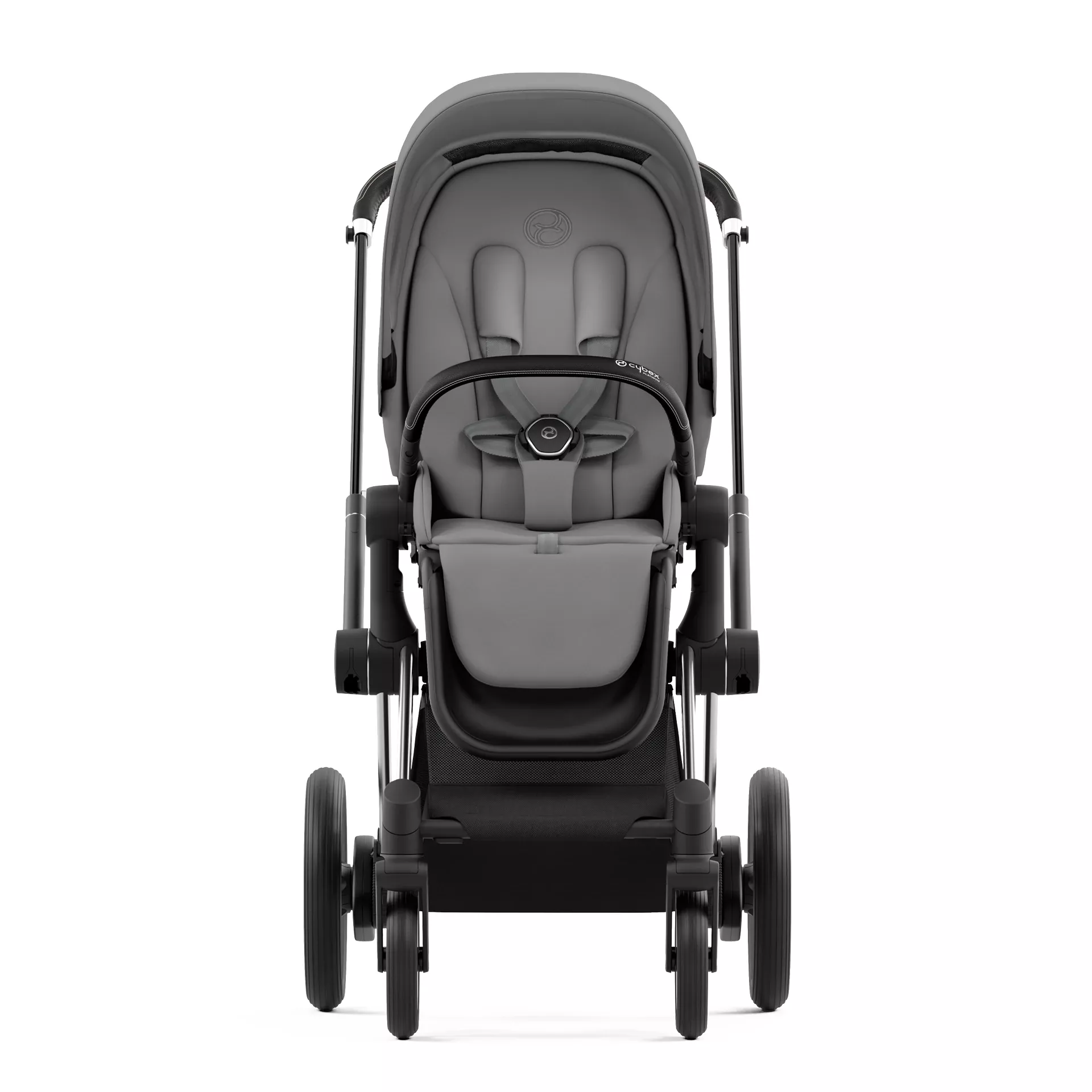 Cybex e-Priam 4.0 - 2w1 | Mirage Grey (Chrome Black Frame) Cybex e-Priam 4.0 - 2w1 | Mirage Grey (Chrome Black Frame)
