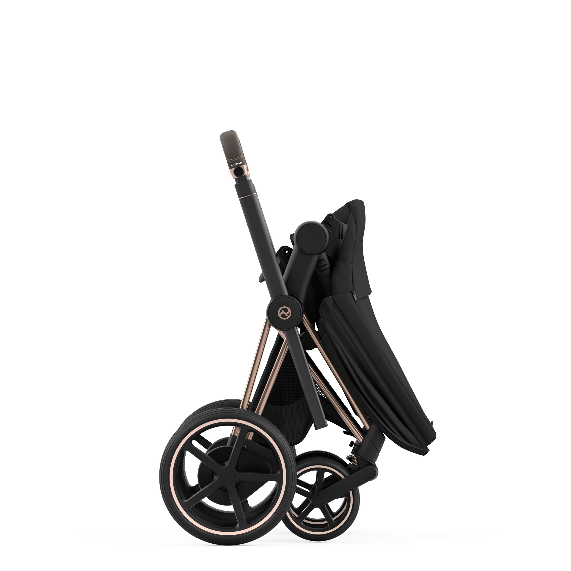 Cybex e-Priam 4.0 - 2w1 | Sepia Black (Rosegold Frame)
