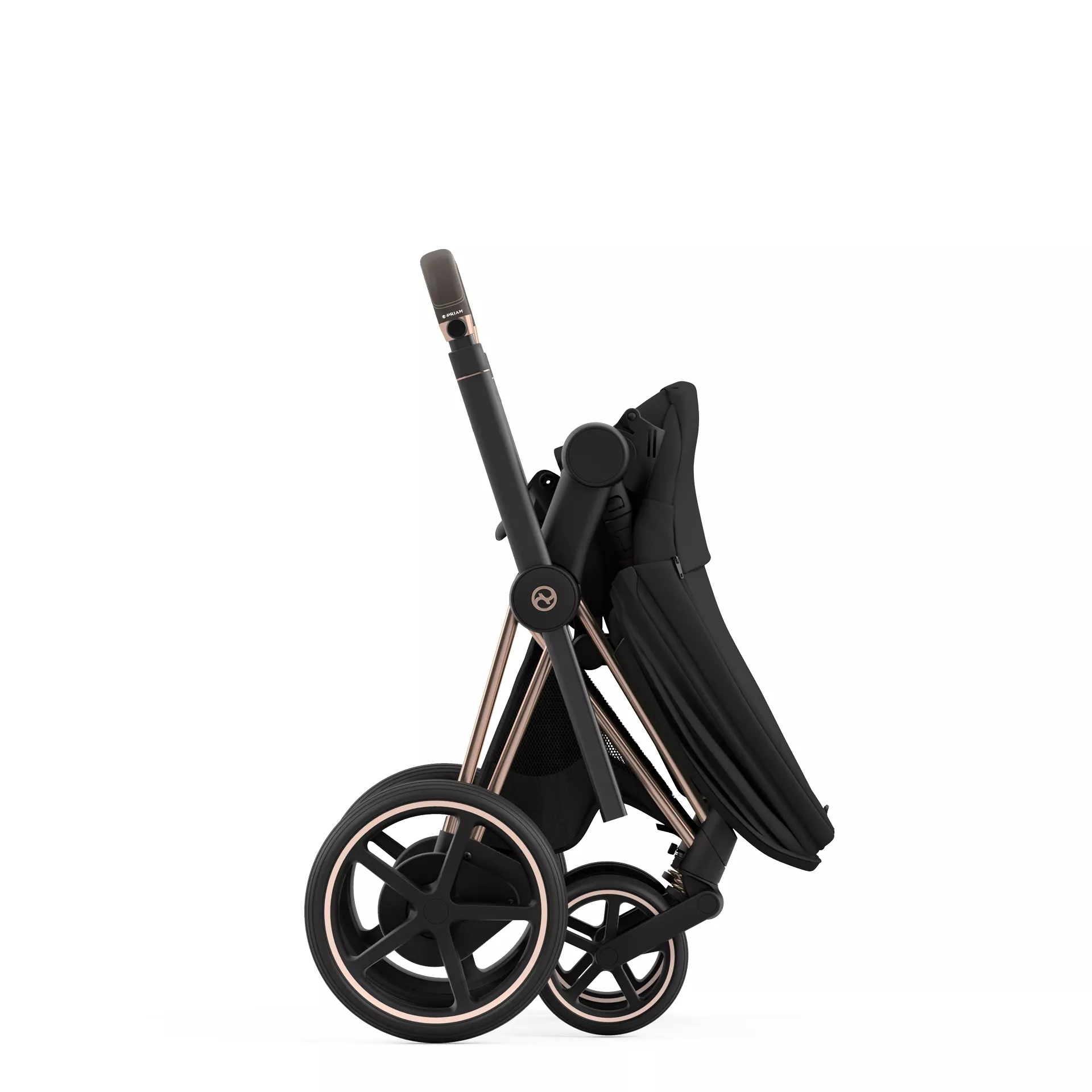 Cybex e-Priam 4.0 - 2w1 | Sepia Black (Rosegold Frame) Cybex e-Priam 4.0 - 2w1 | Sepia Black (Rosegold Frame)