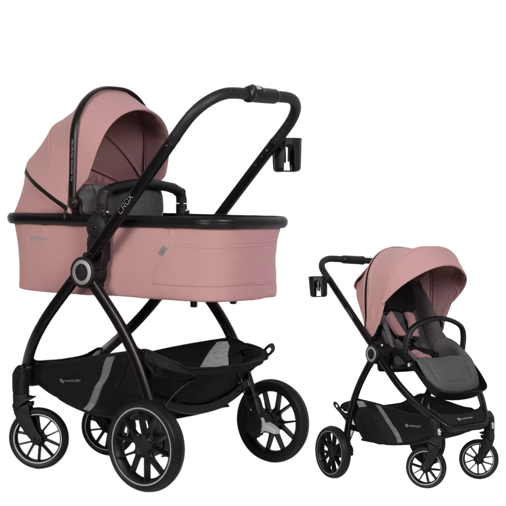 Euro Cart Crox - 2w1 | Rose