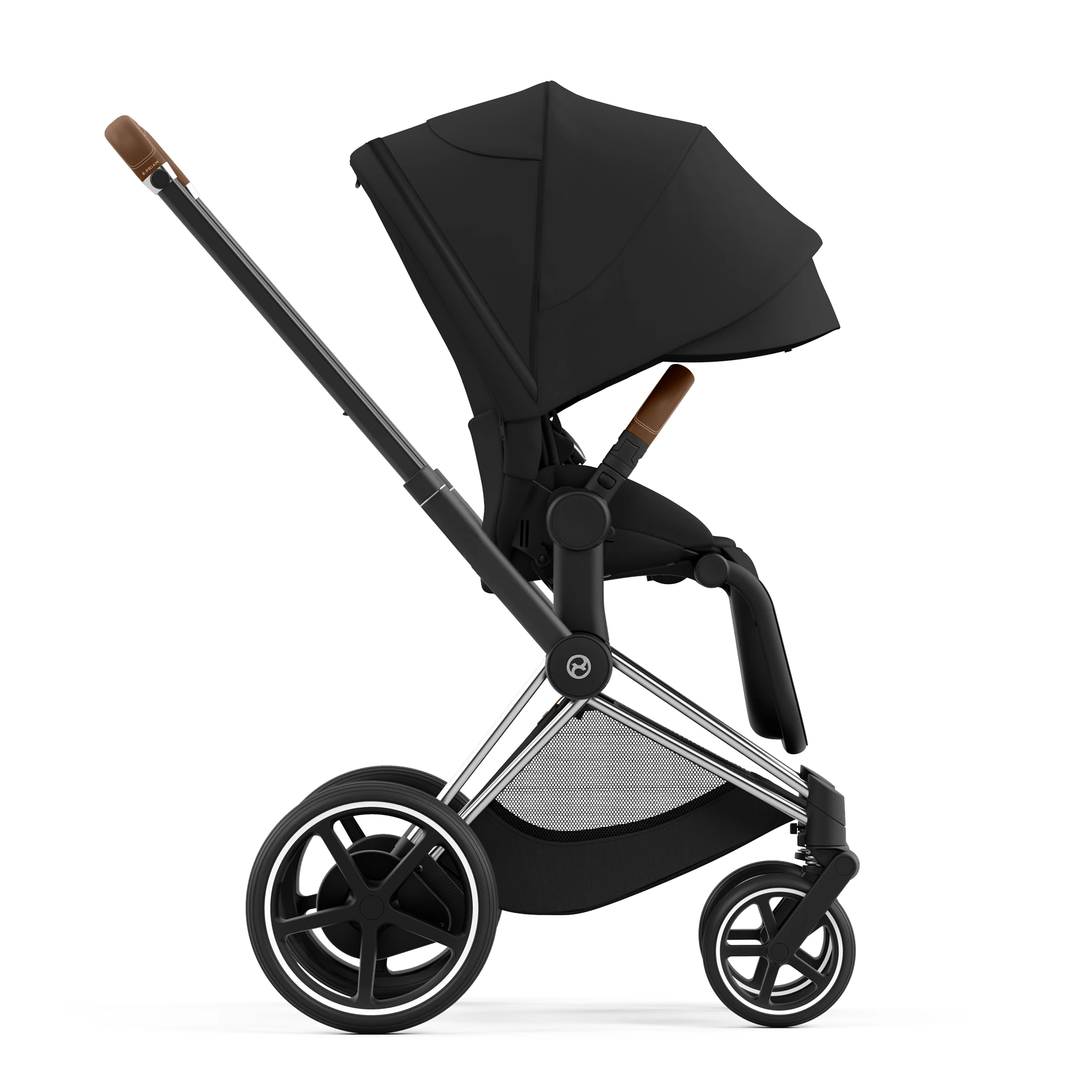 Cybex e-Priam 4.0 - 2w1 | Sepia Black (Chrome Brown Frame)