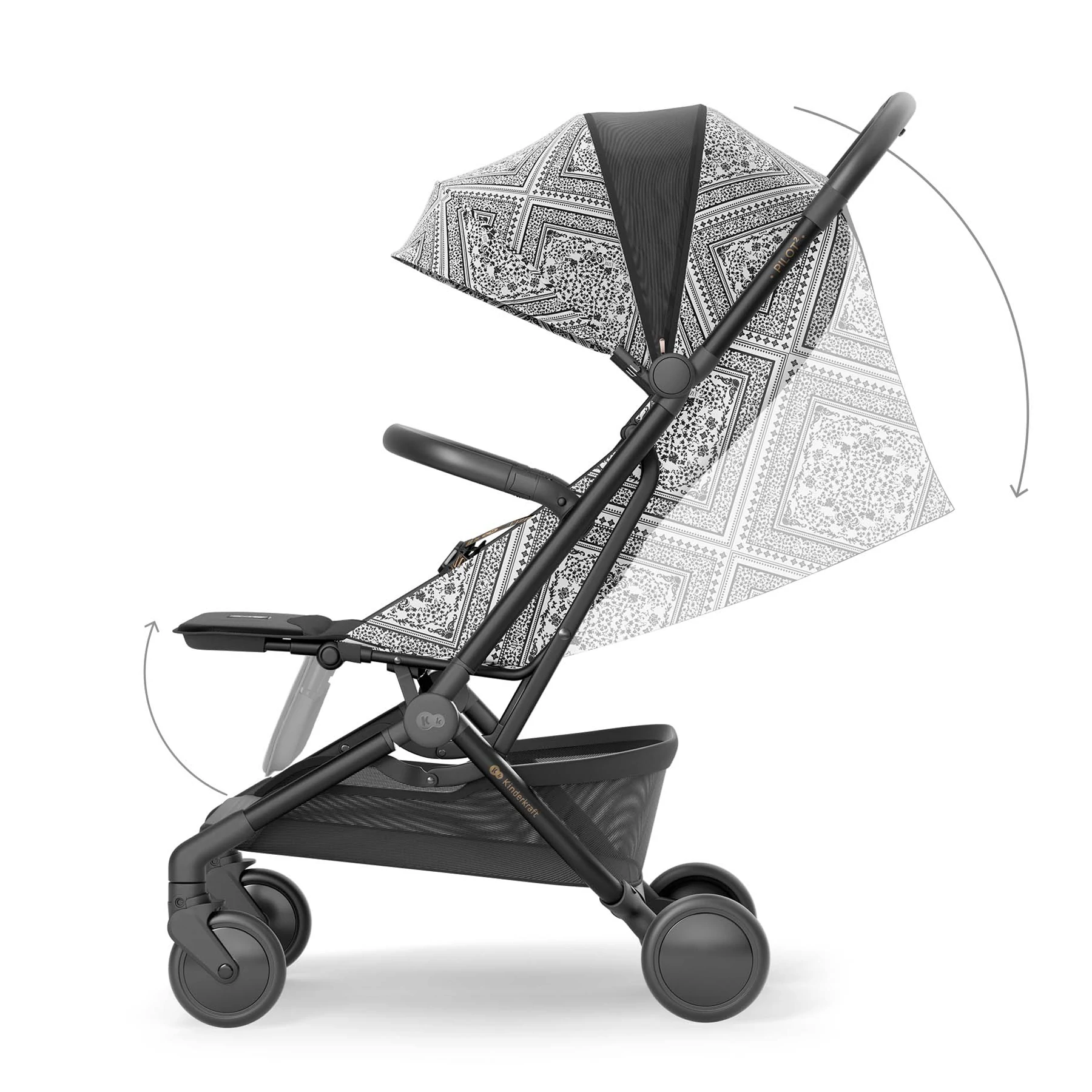 Kinderkraft Pilot 2 | Lunar Black (Kinderkraft x Bizuu) Kinderkraft Pilot 2 | Lunar Black (Kinderkraft x Bizuu)