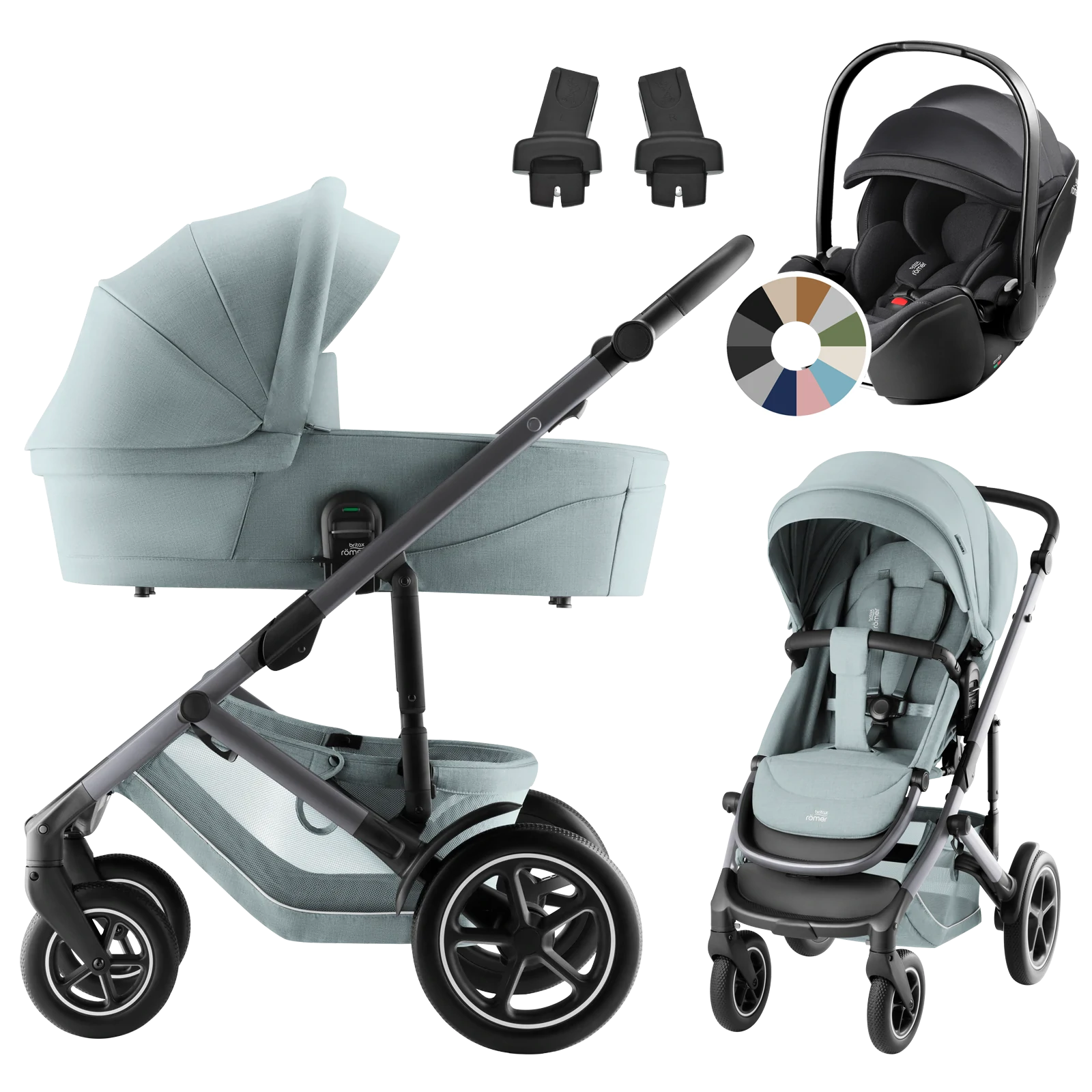Britax Römer Smile 5Z + Britax Römer Baby-Safe Pro +GRATIS - 3w1 | Harbor Blue Britax Römer Smile 5Z + Britax Römer Baby-Safe Pro +GRATIS - 3w1 | Harbor Blue