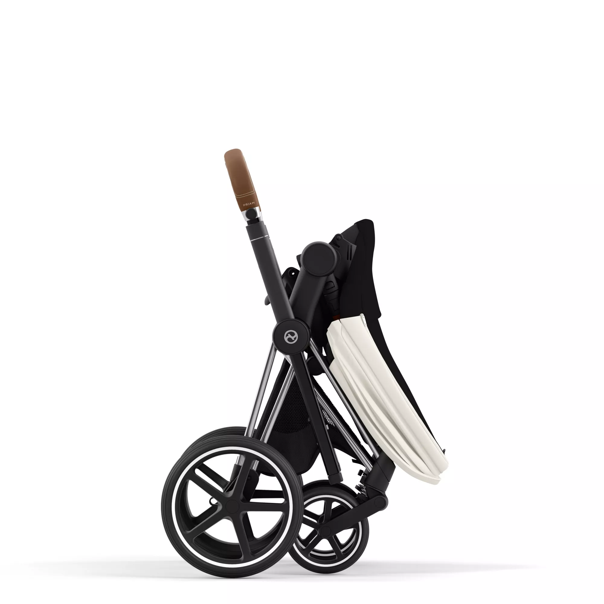 Cybex Priam 4.0 - 2w1 | Off White (Chrome Brown Frame) Cybex Priam 4.0 - 2w1 | Off White (Chrome Brown Frame)
