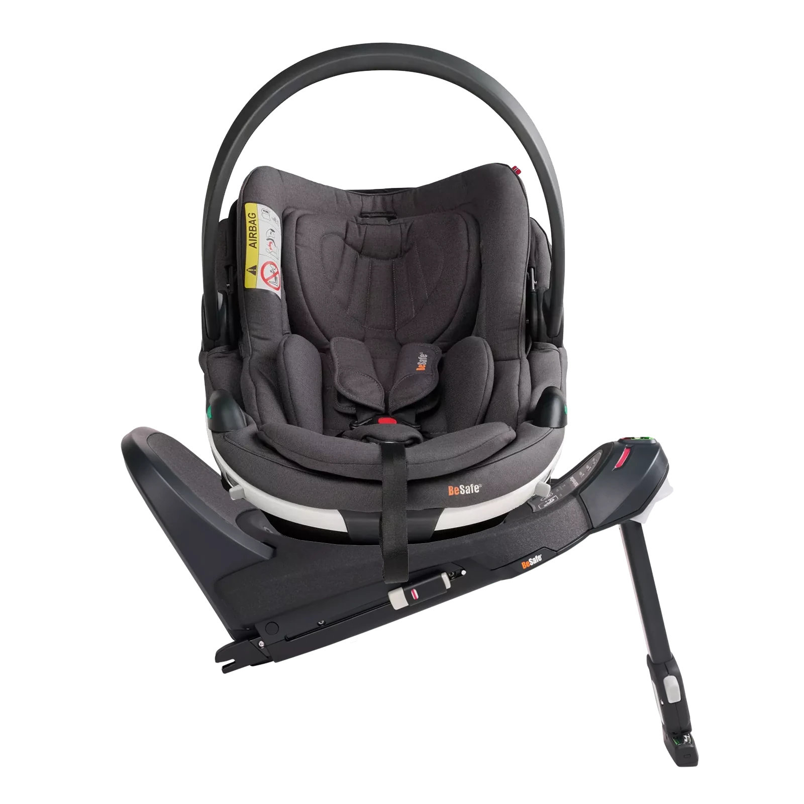 BeSafe Go Beyond + baza Beyond | Dark Grey Melange
