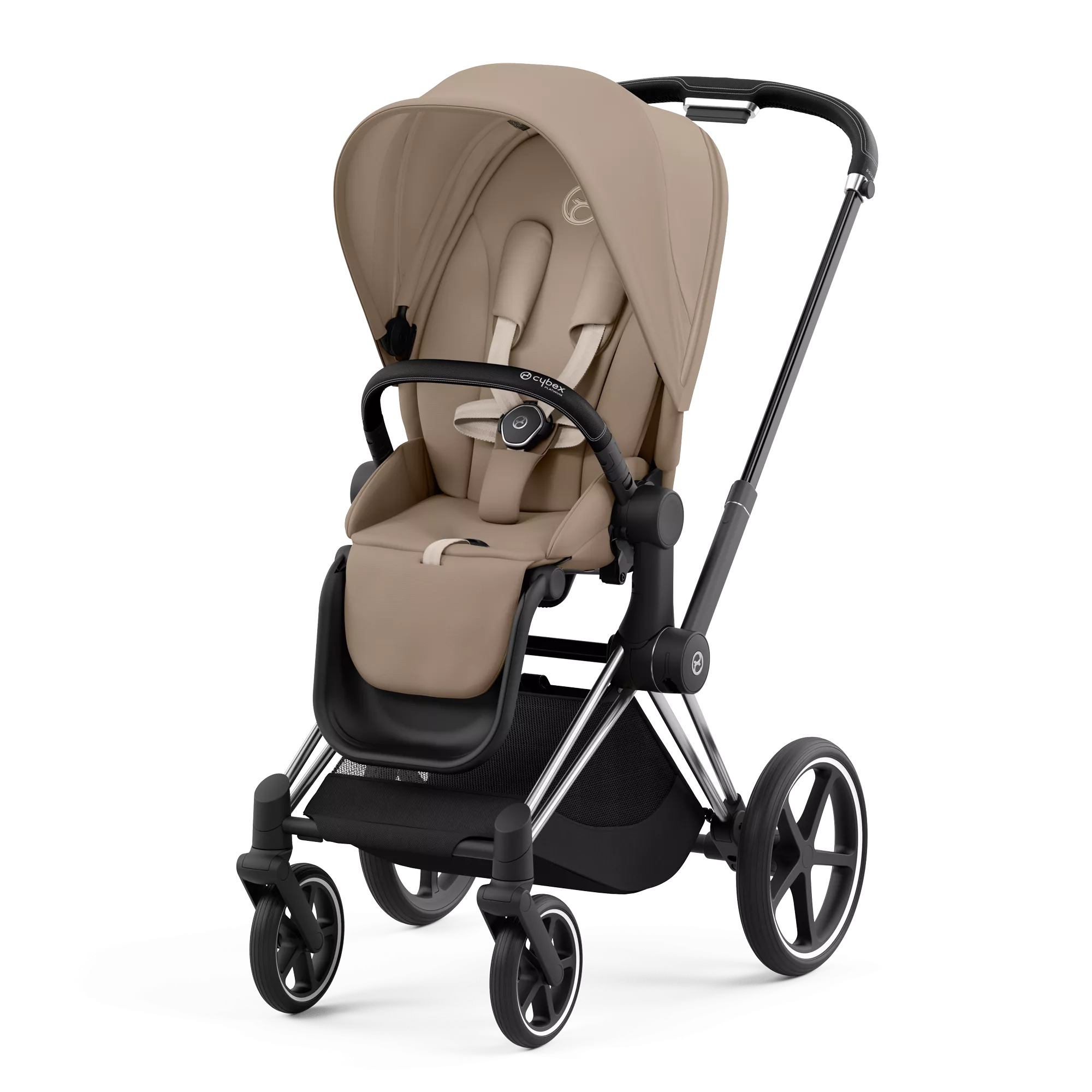 Cybex Priam 4.0 | Cozy Beige (Chrome Black Frame)