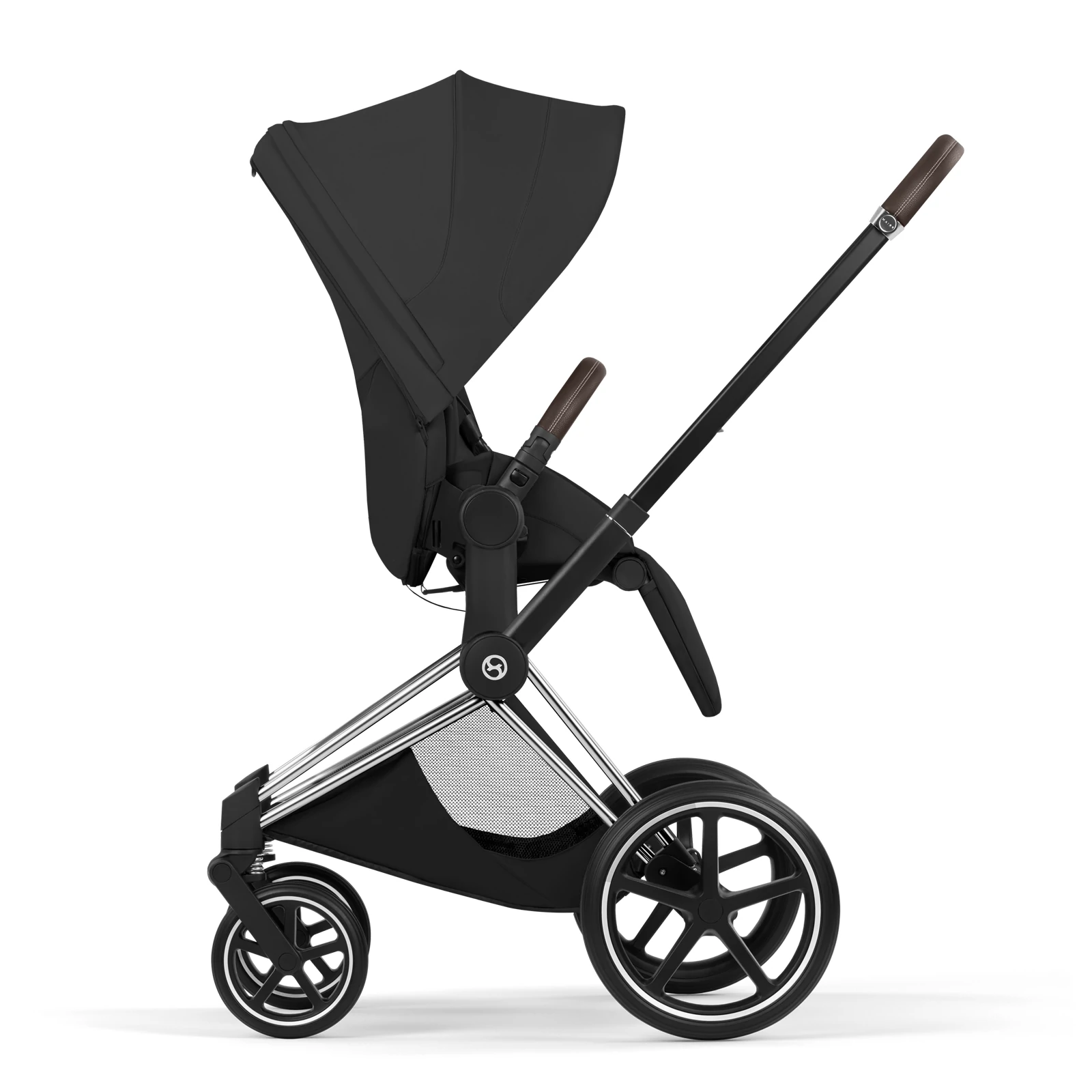 Cybex Priam 5.0 - wózek 4w1 | Sepia Black - Chrome (Style)