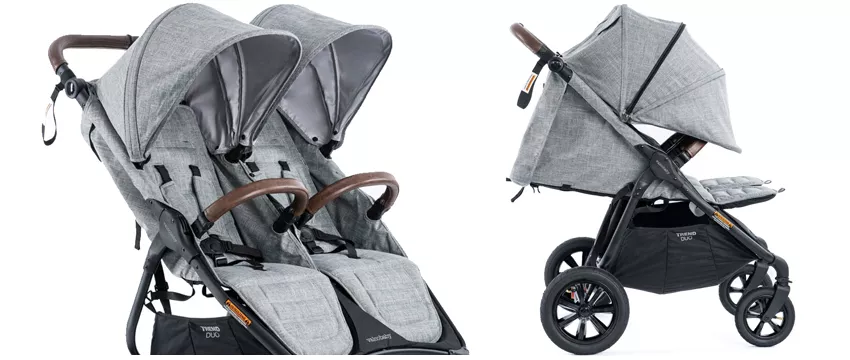 wózek bliźniaczy valco baby snap duo trend sport