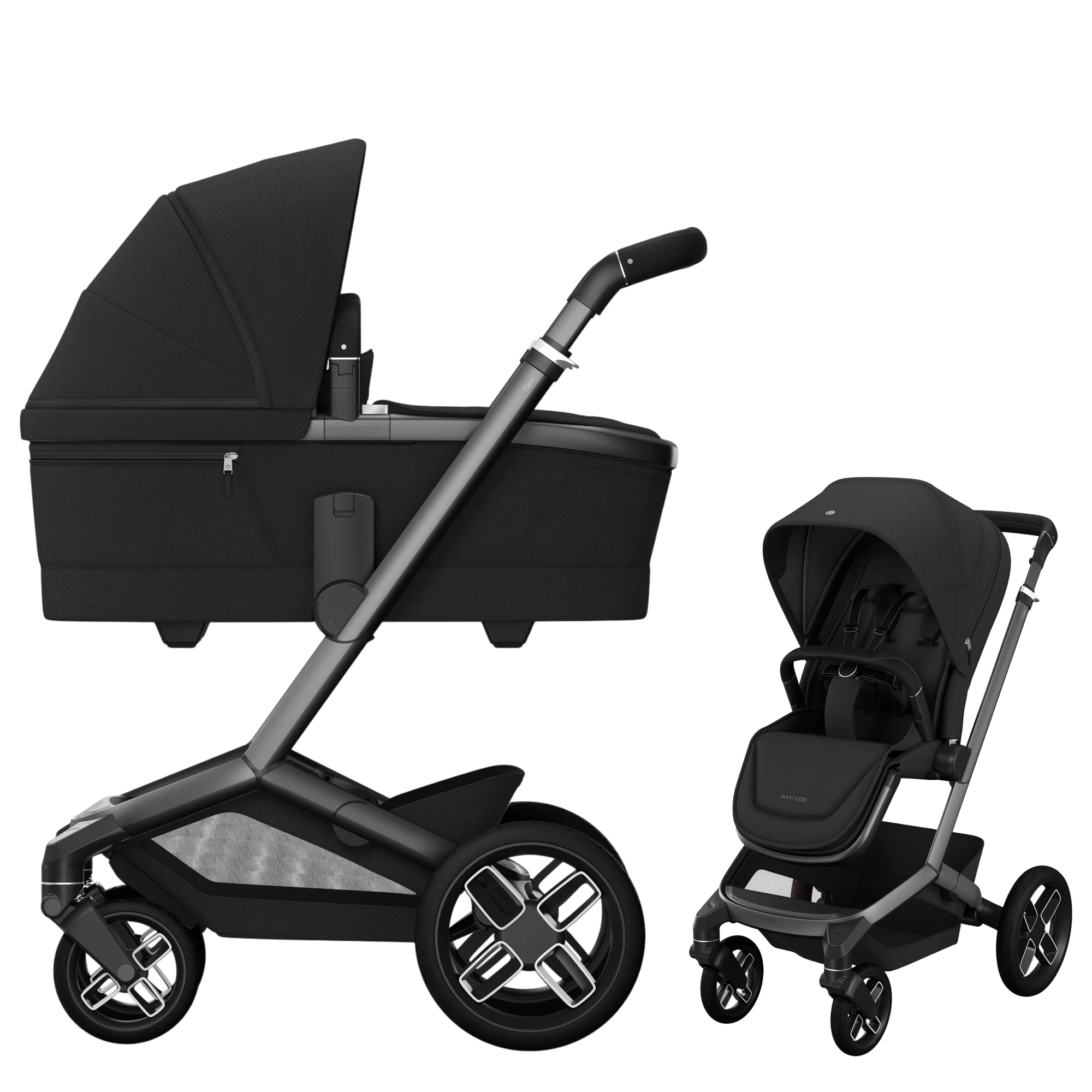 Maxi-Cosi Fame - 2w1 | Twillic Black