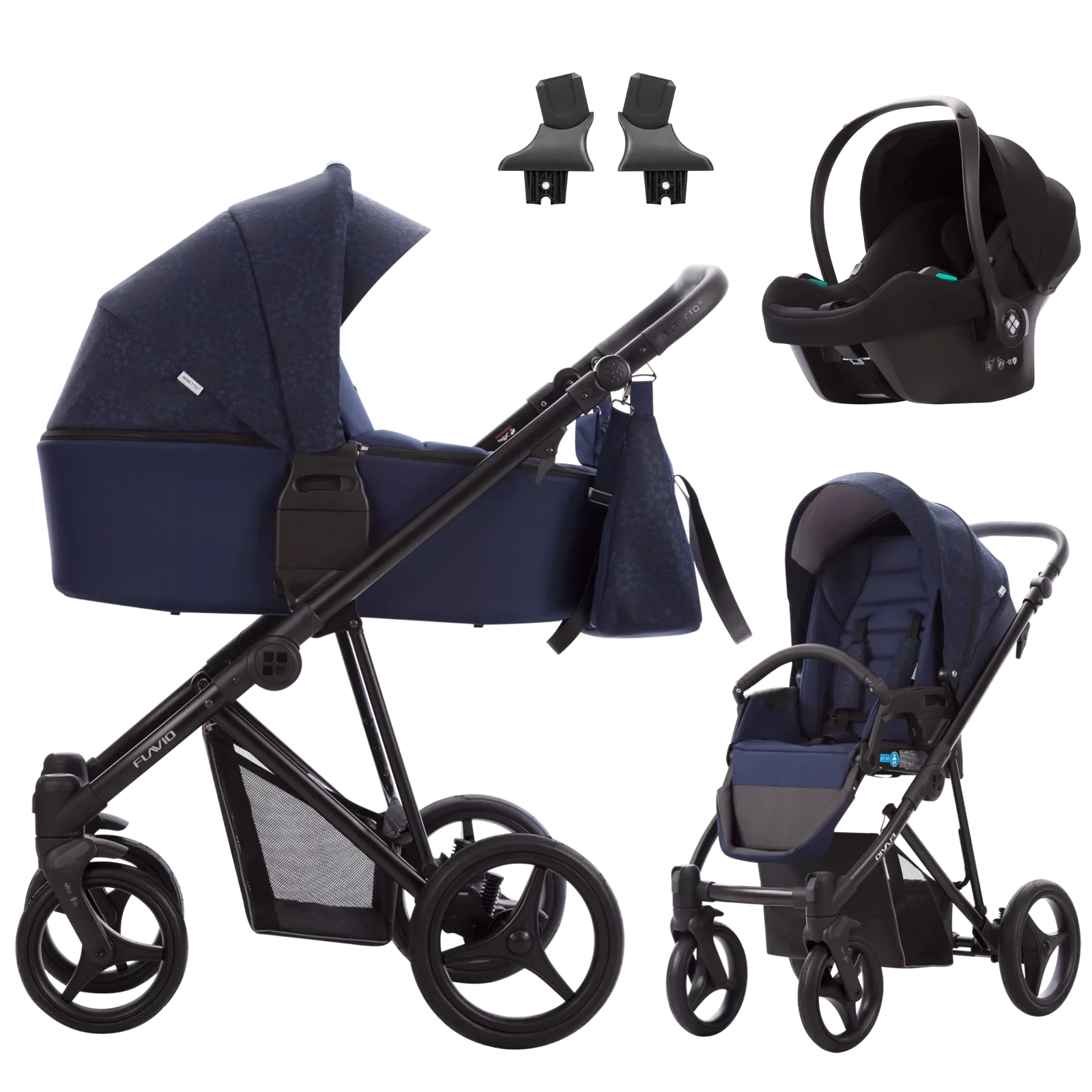 Bebetto Flavio + Bebetto Cosmo 2.0 +GRATIS - 3w1 | Flowers 04