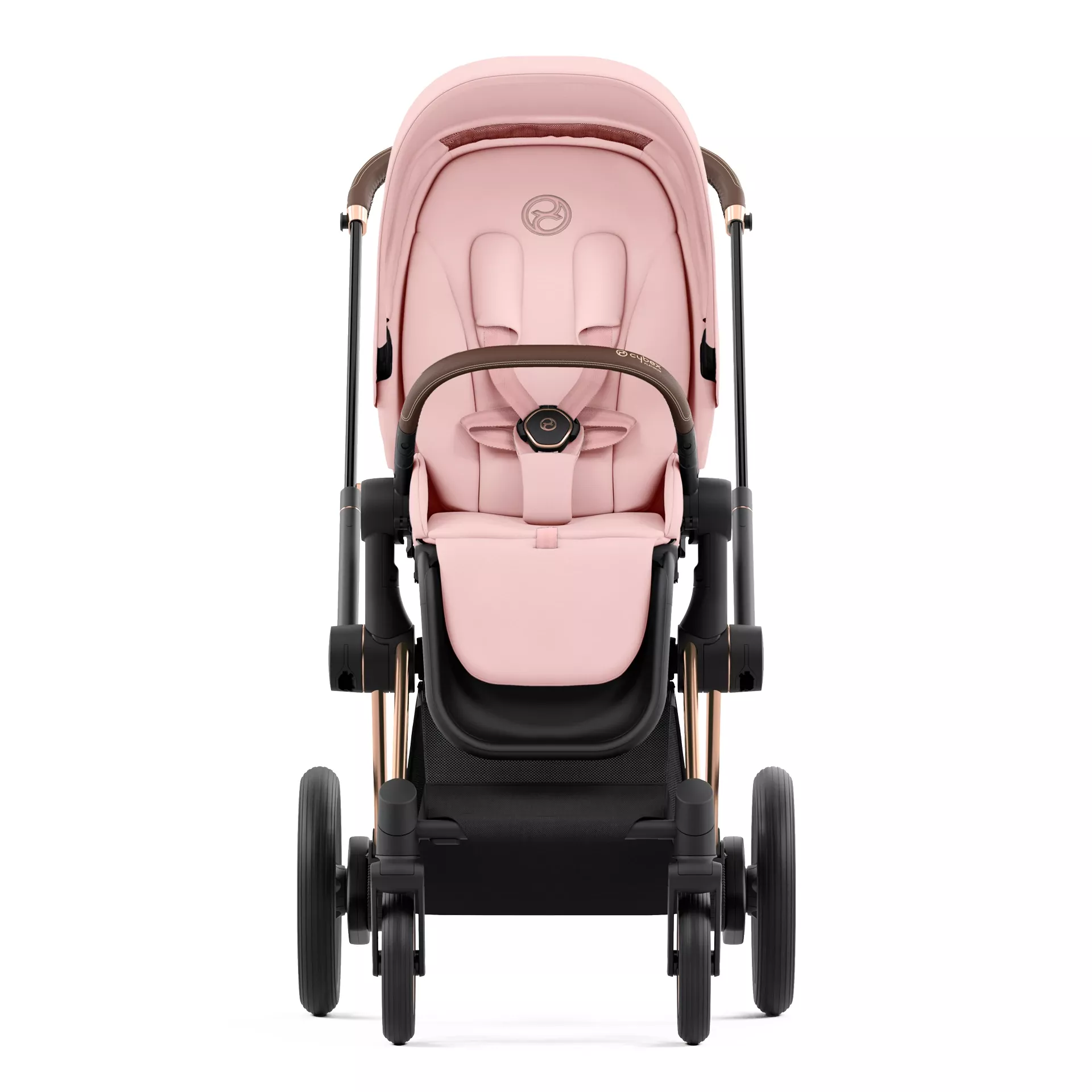 Cybex e-Priam 4.0 - 2w1 | Peach Pink (Rosegold Frame) Cybex e-Priam 4.0 - 2w1 | Peach Pink (Rosegold Frame)