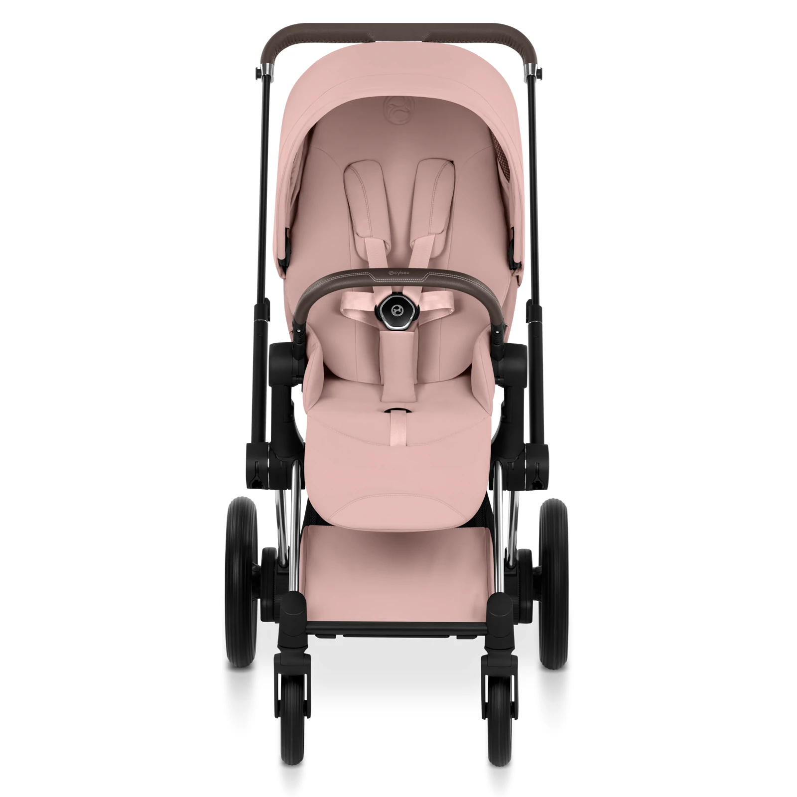 Cybex e-Priam 5.0 - wózek 2w1 | Peach Pink - Chrome (Style)