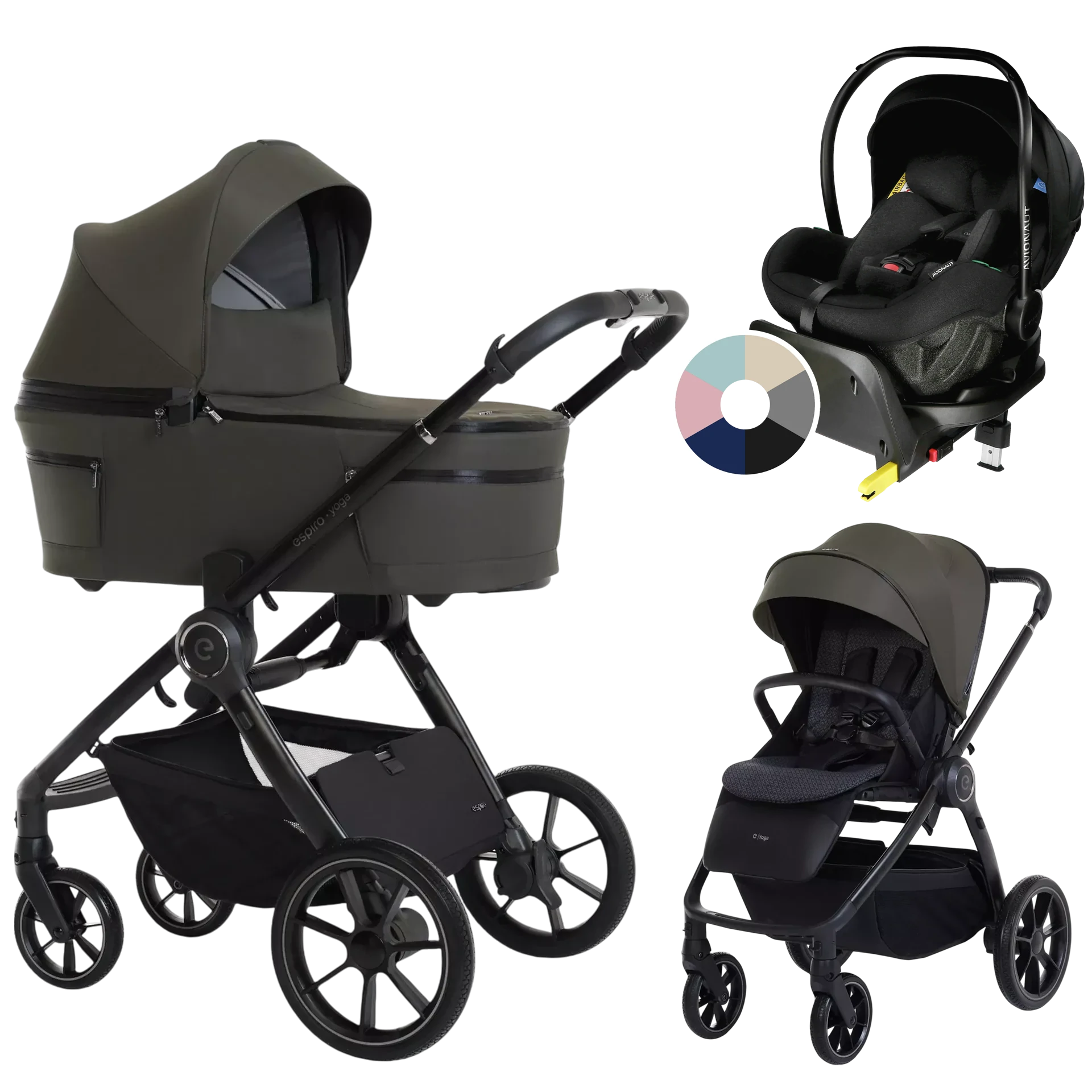 Espiro Yoga 2025 + Avionaut Pixel Pro 2.0 C + baza +GRATIS - 4w1 | 114 Life Balance