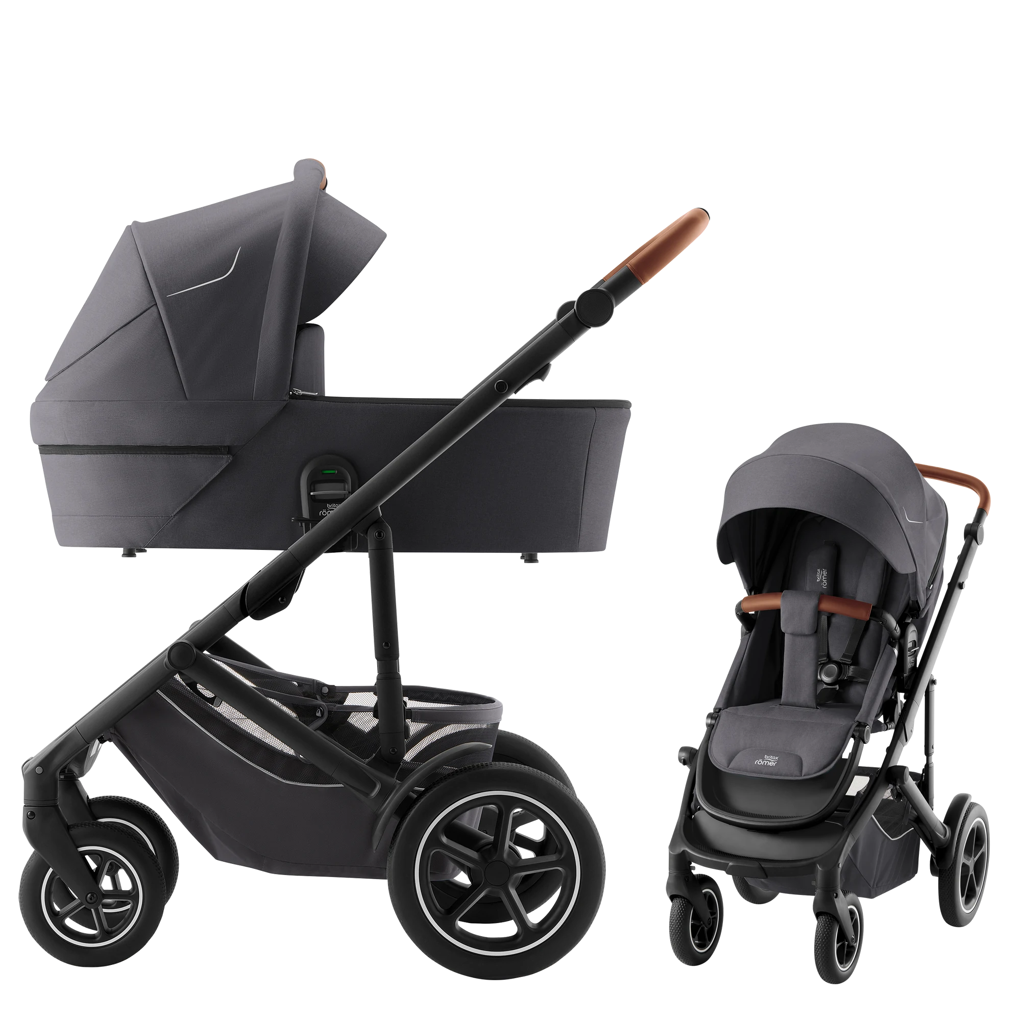 Britax Römer Smile 5Z +GRATISY - 2w1 | Midnight Grey