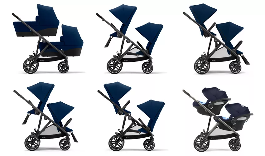 konfiguracje wózka cybex gazelle s