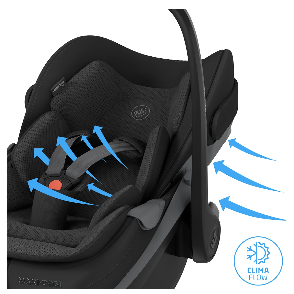 Maxi-Cosi Pebble Slide Pro + baza FamilyFix Slide Pro | Black Onyx