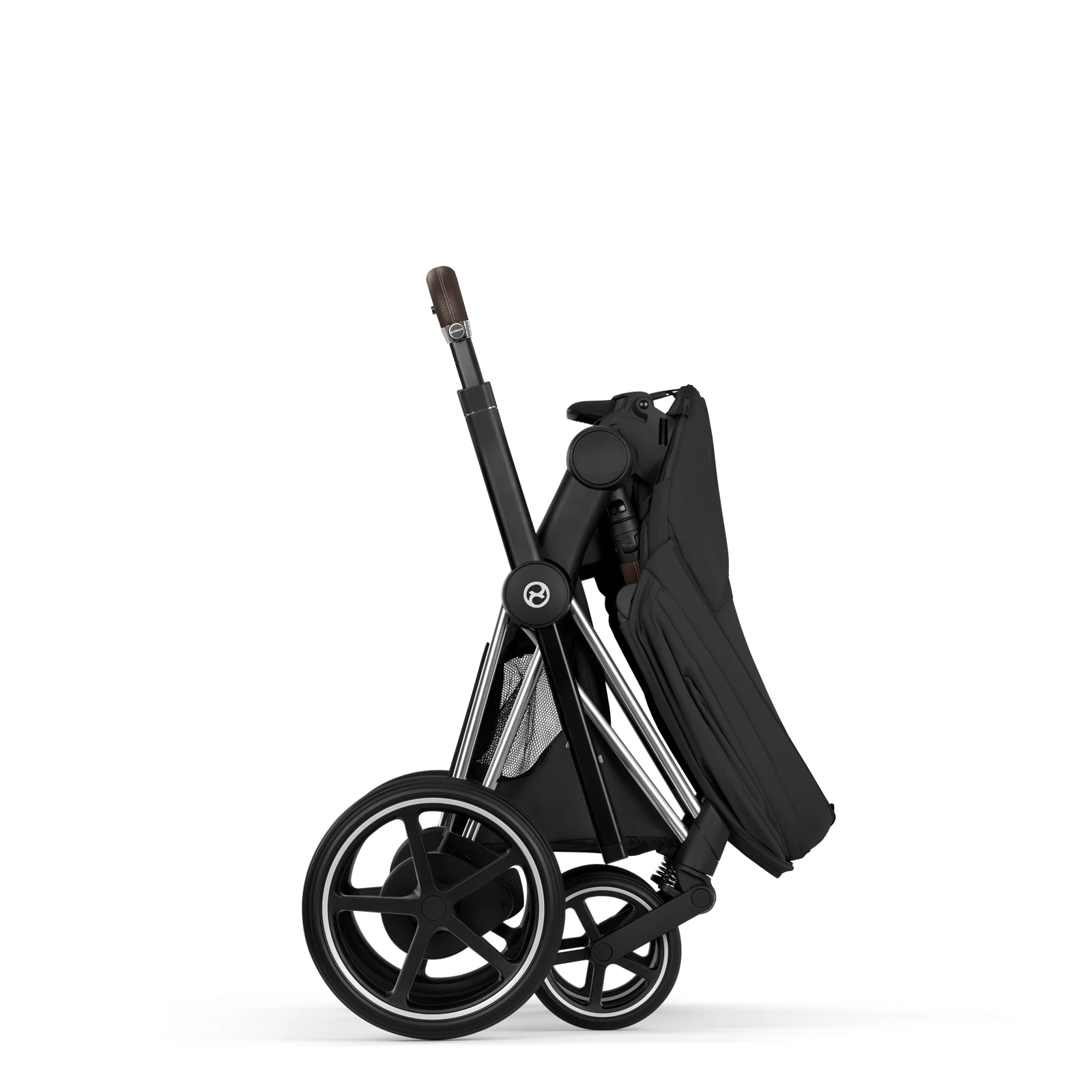 Cybex e-Priam 5.0 - wózek 2w1 | Sepia Black - Chrome (Style)