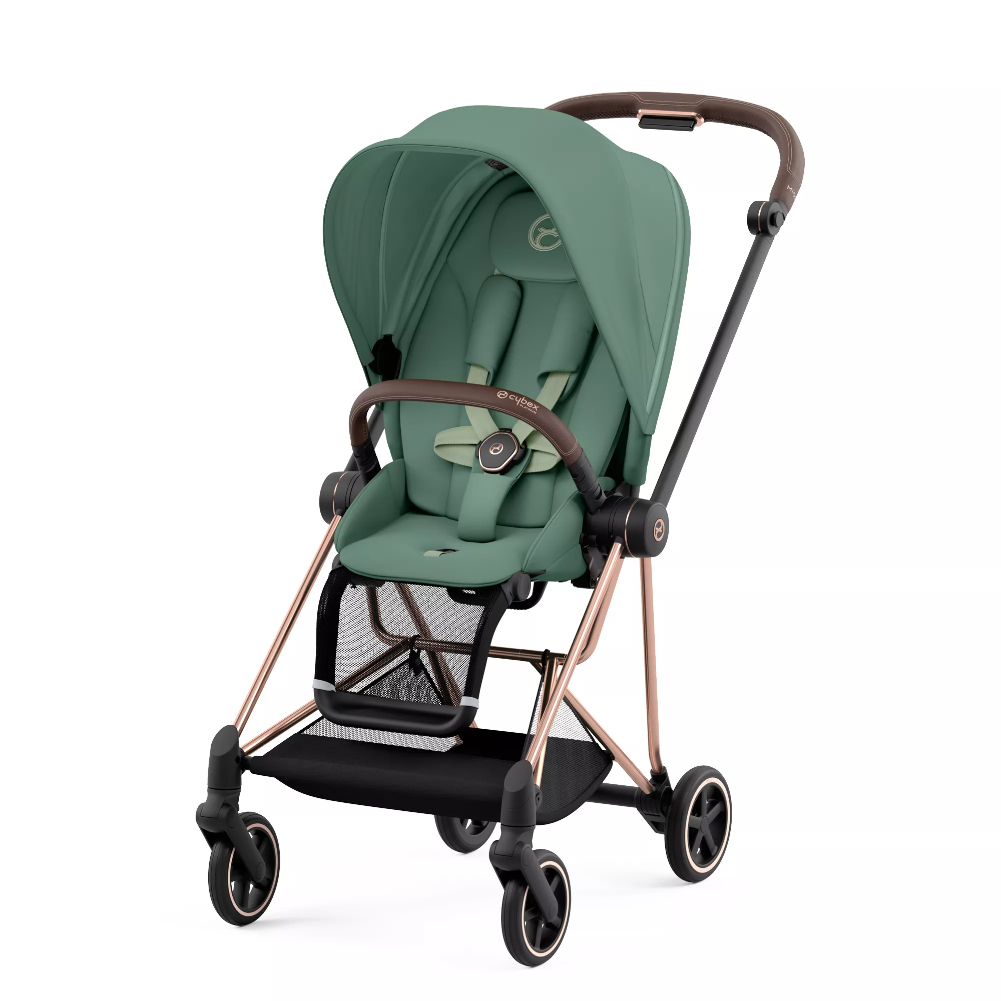 Cybex Mios 3.0 | Leaf Green (Rosegold Frame)