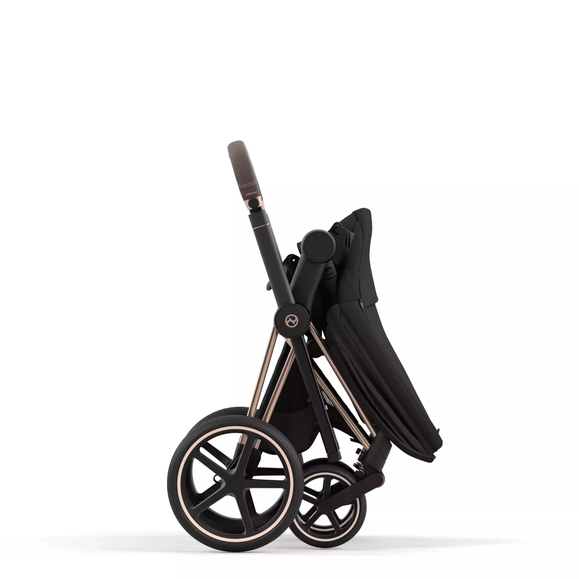Cybex Priam 4.0 | Sepia Black (Rosegold Frame) Cybex Priam 4.0 | Sepia Black (Rosegold Frame)