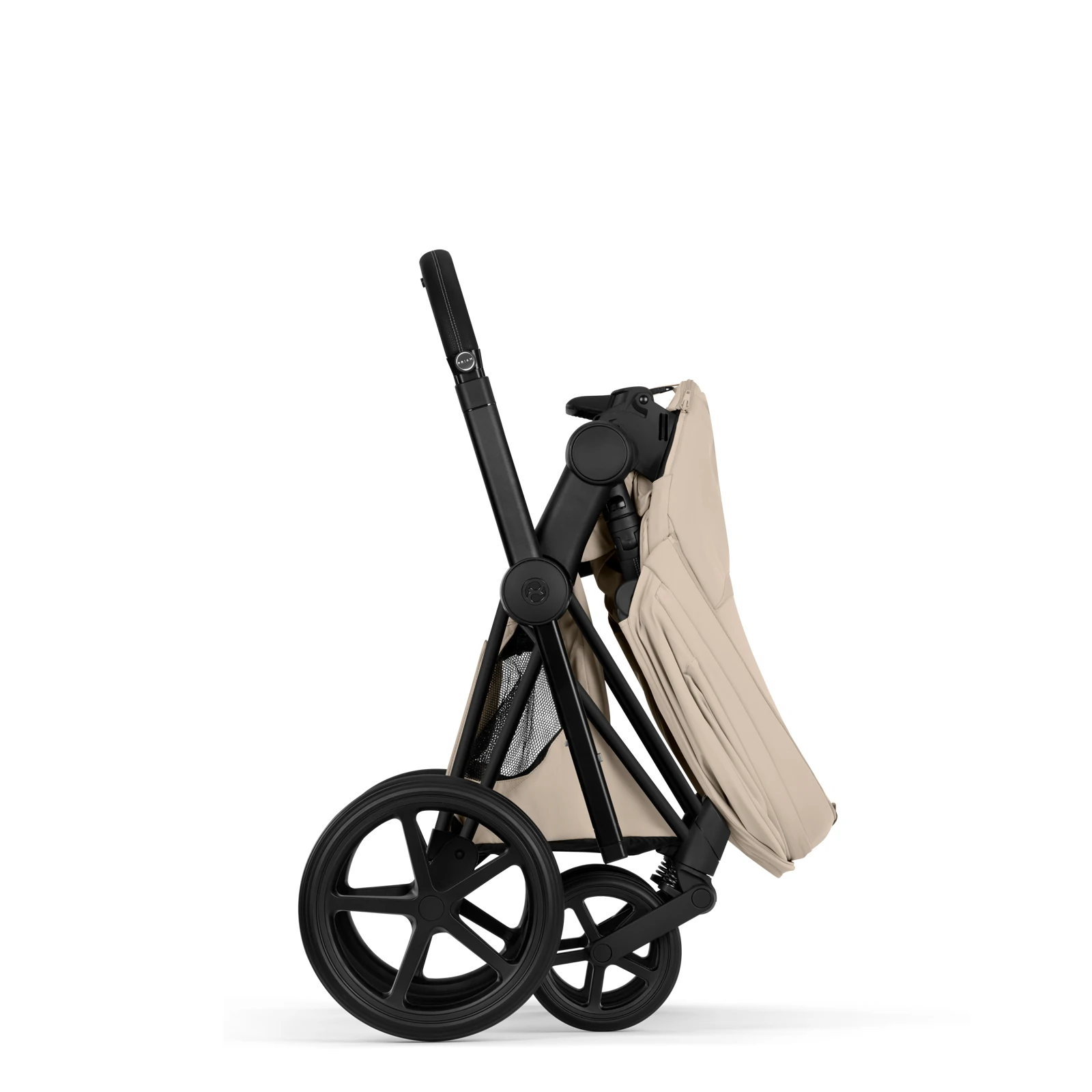 Cybex Priam 5.0 - wózek 4w1 | Cozy Beige - Matt Black (Style)