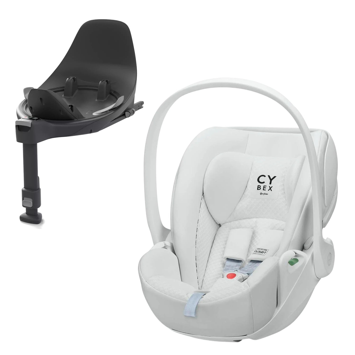 Cybex Cloud T i-Size + baza Cybex Base T | Urban Mobility White - Fashion Collection