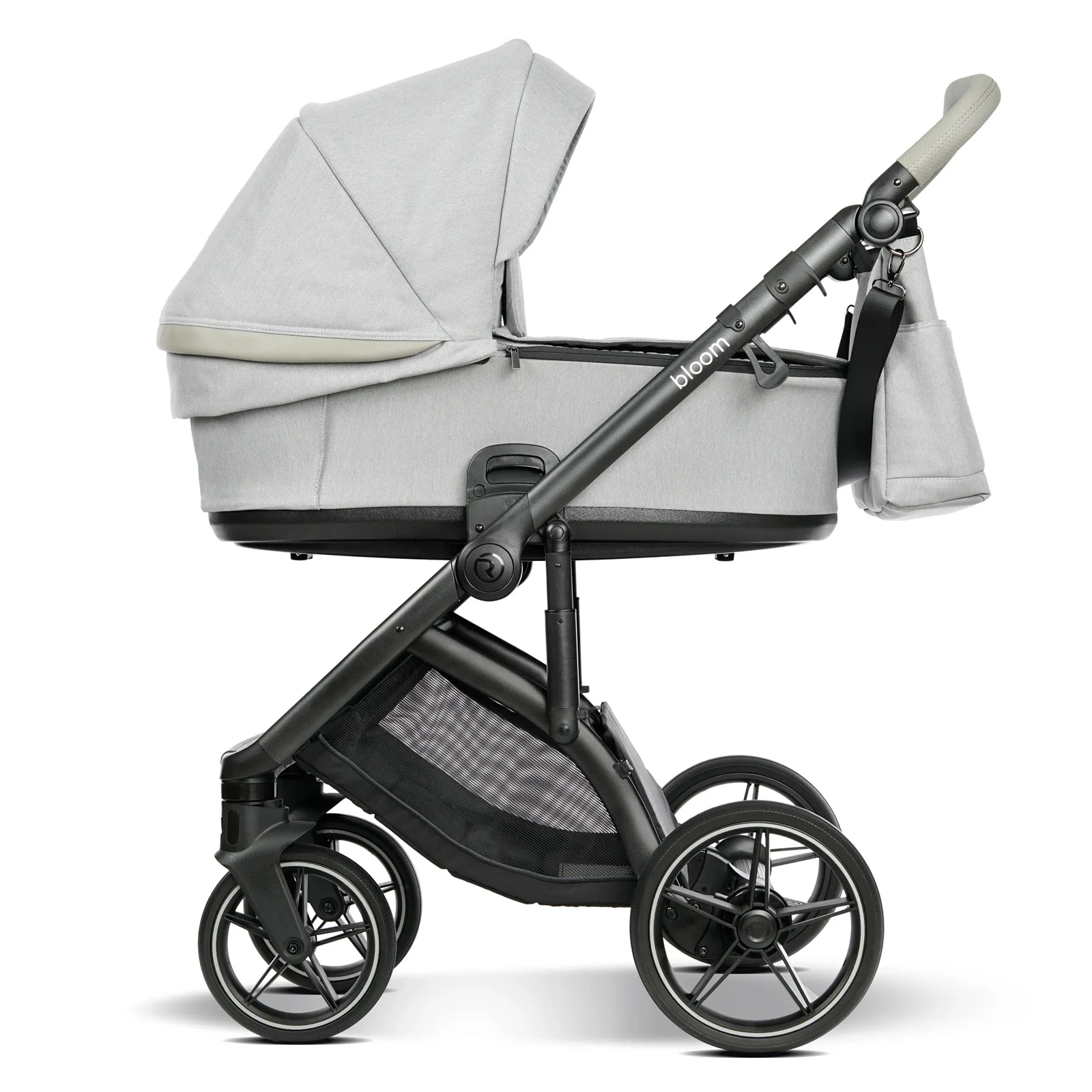 Roan Bloom 2.0 + GRATIS - wózek 2w1 | Nature Grey