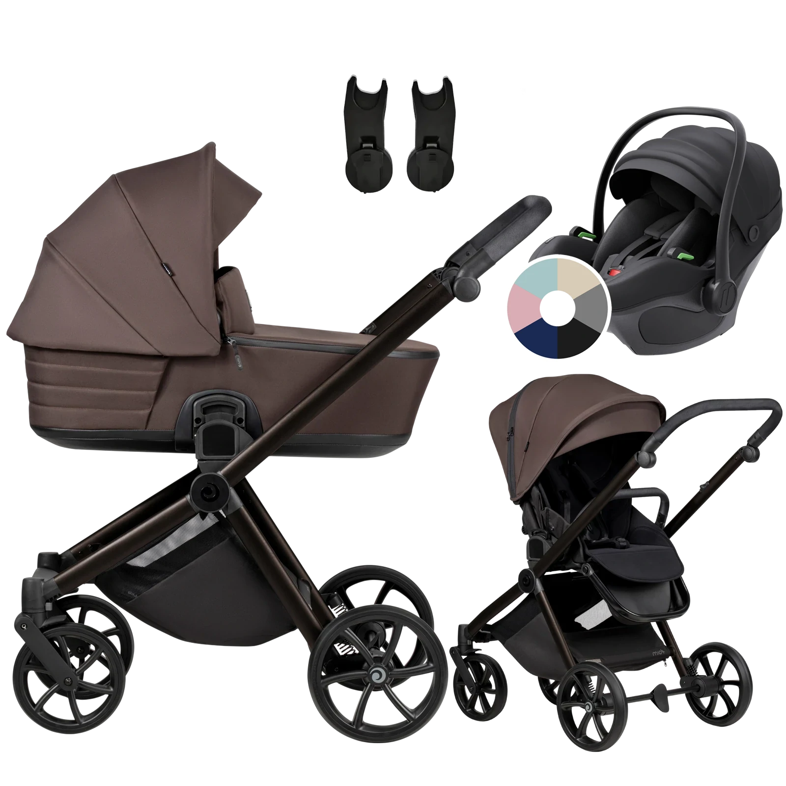 Tutis Mio 3 Plus + Avionaut Pixel 3 + GRATIS - 3w1 | 024 Coffee Brown
