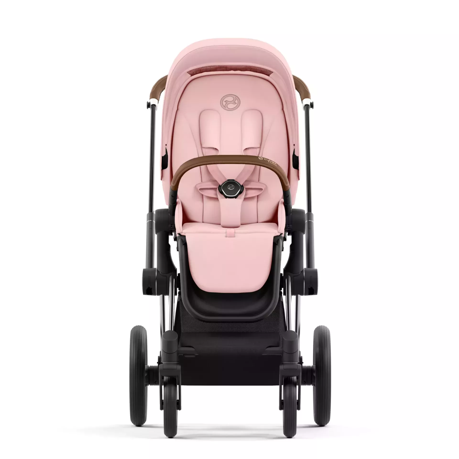Cybex Priam 4.0 | Peach Pink (Chrome Brown Frame) Cybex Priam 4.0 | Peach Pink (Chrome Brown Frame)