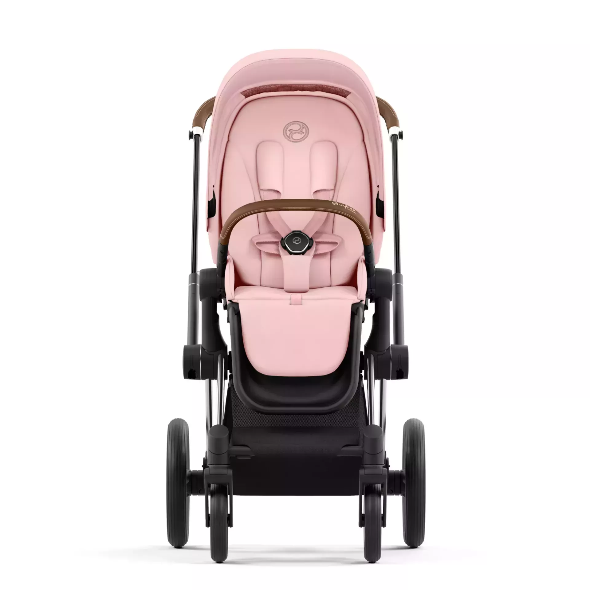 Cybex Priam 4.0 | Peach Pink (Chrome Brown Frame) Cybex Priam 4.0 | Peach Pink (Chrome Brown Frame)