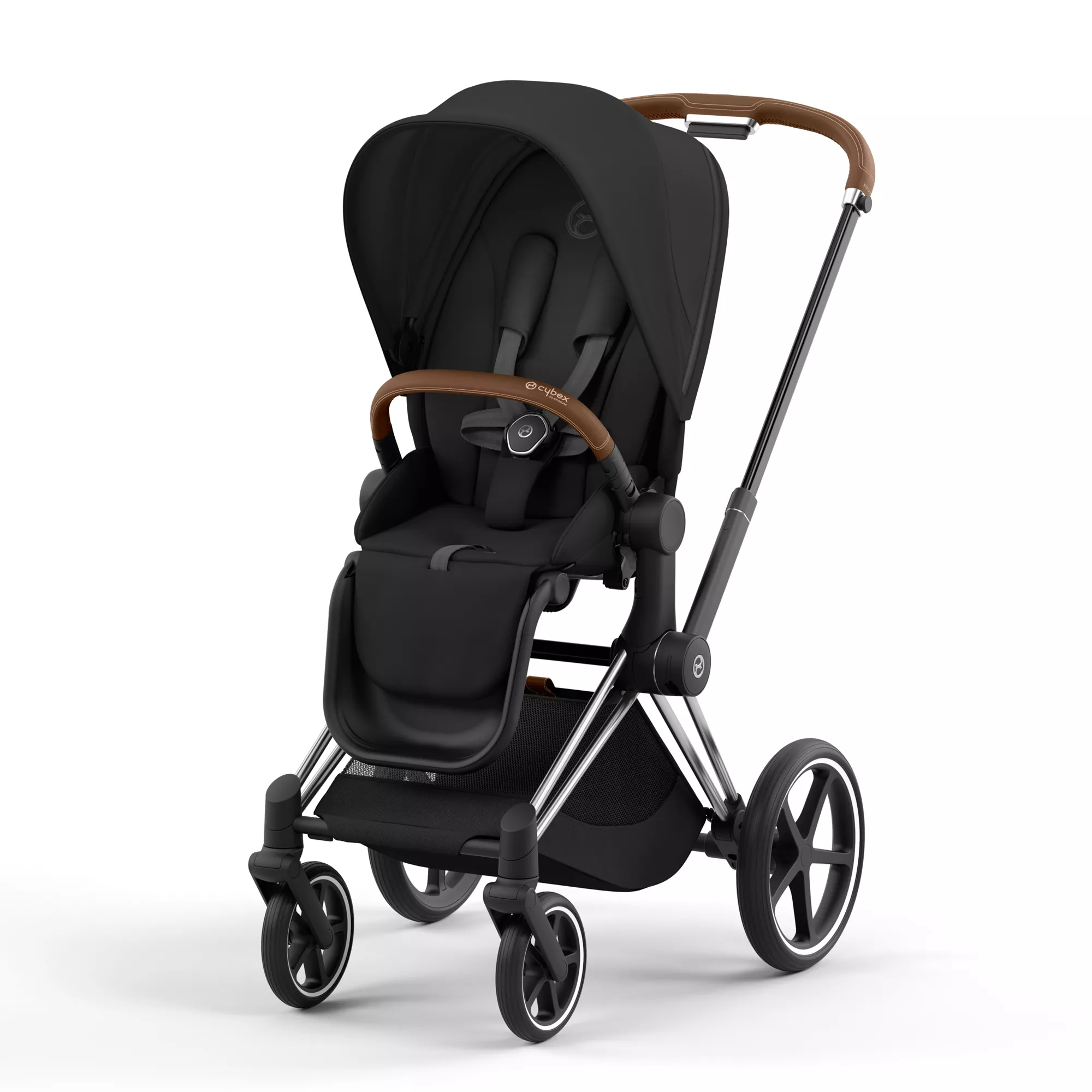 Cybex Priam 4.0 - 2w1 | Sepia Black (Chrome Brown Frame) Cybex Priam 4.0 - 2w1 | Sepia Black (Chrome Brown Frame)