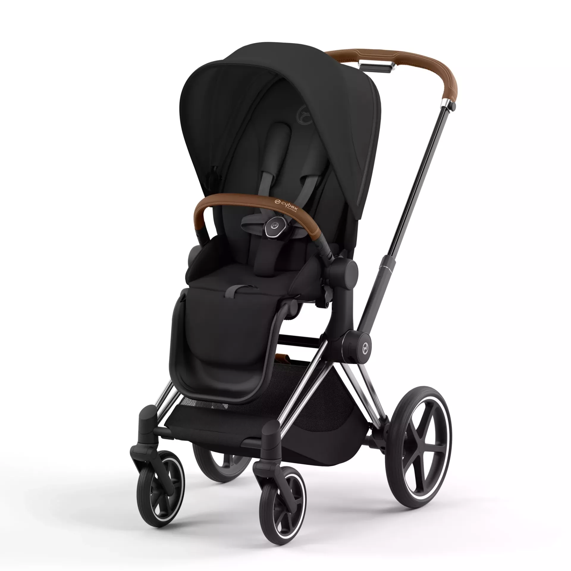Cybex Priam 4.0 - 2w1 | Sepia Black (Chrome Brown Frame) Cybex Priam 4.0 - 2w1 | Sepia Black (Chrome Brown Frame)
