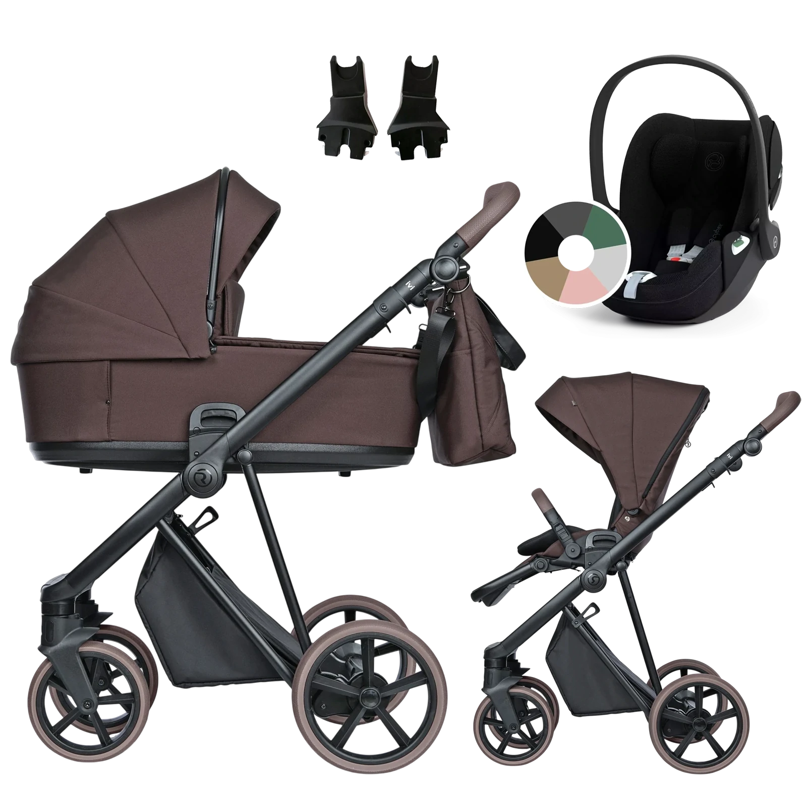 Roan Ivi 2.0 Vintage + Cybex Cloud T i-Size +GRATIS - 3w1 | Sweet Fig