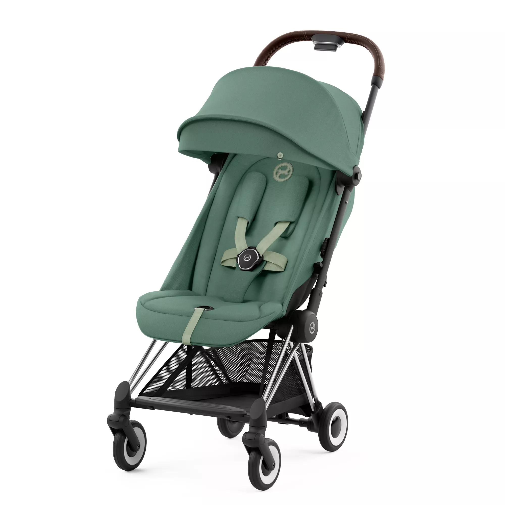 Cybex Coya | Leaf Green (Chrome Frame)