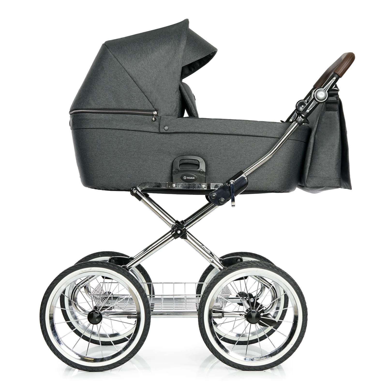 Roan Coss Classic + GRATIS - wózek 2w1 | Bottle Green