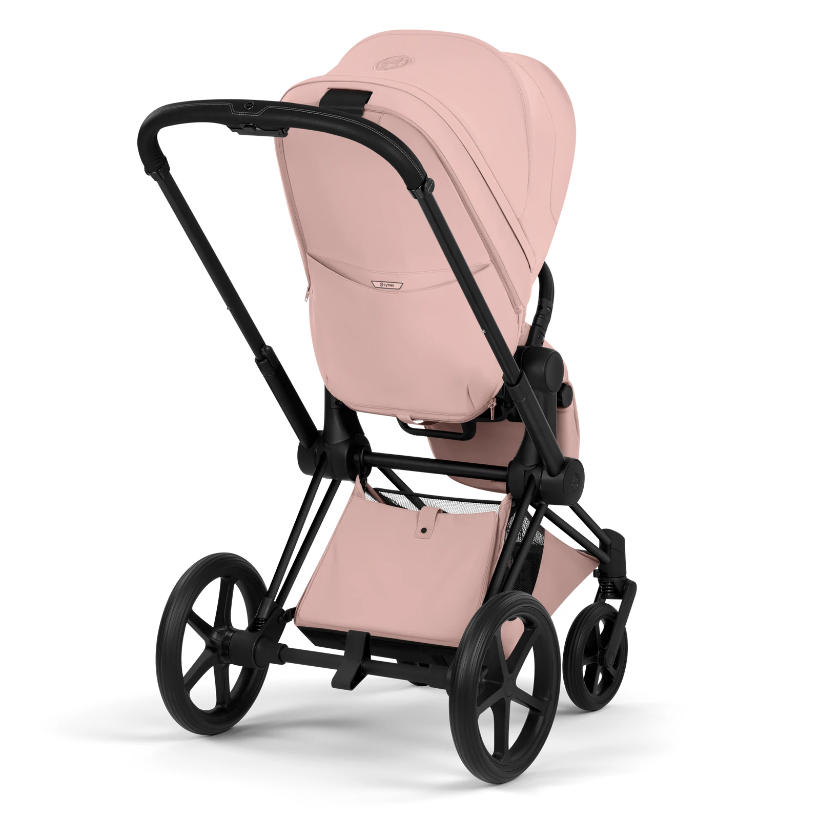 Cybex Priam 5.0 - wózek 4w1 | Peach Pink - Matt Black (Style)
