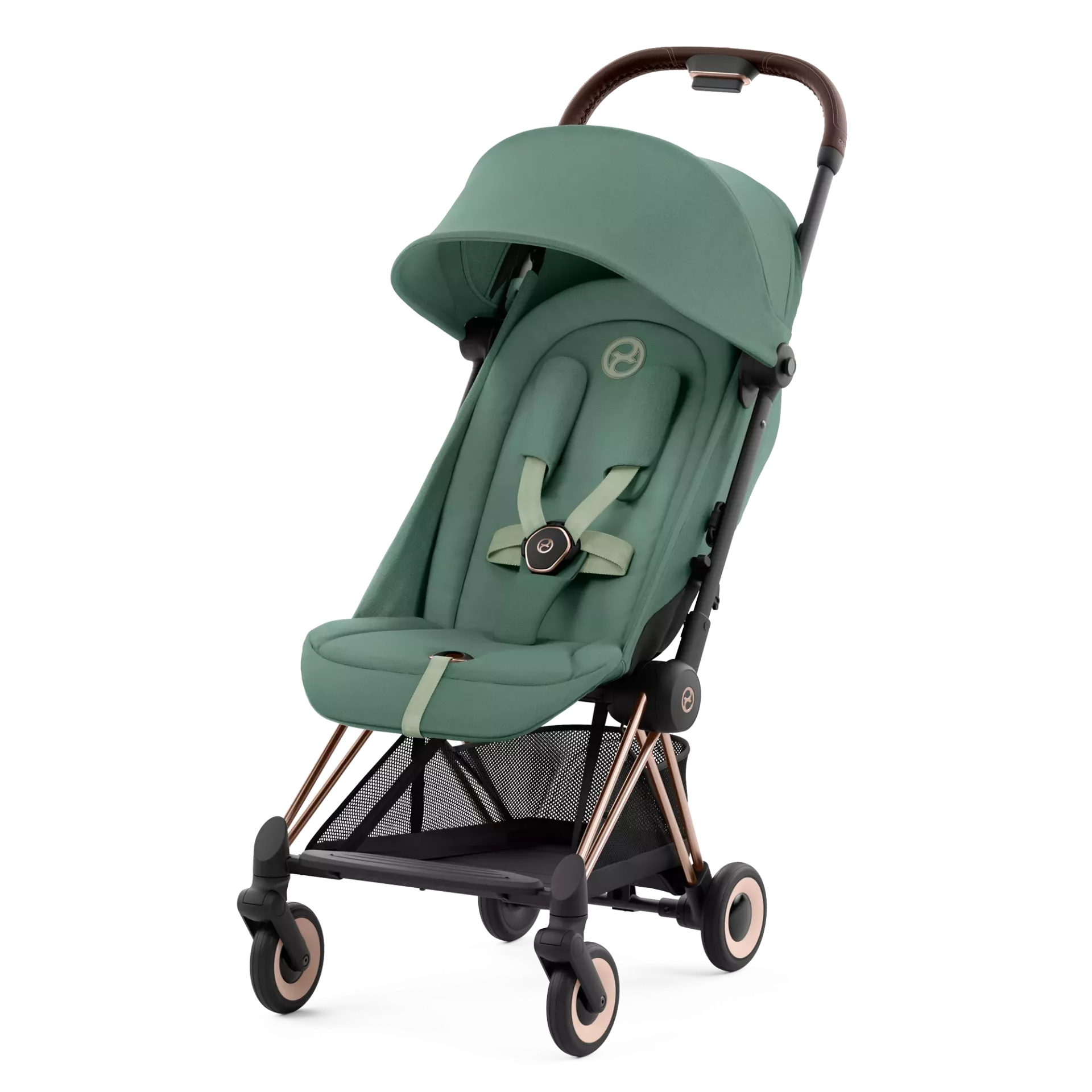 Cybex Coya | Leaf Green (Rosegold Frame)