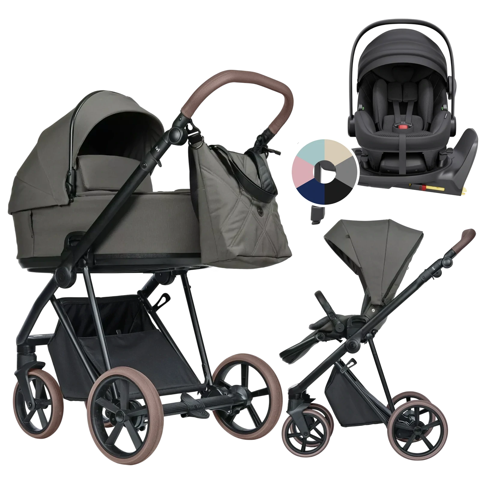 Roan Ivi 2.0 Vintage + Avionaut Pixel 3 + baza IQ Orbit + GRATIS - 4w1 | Praline