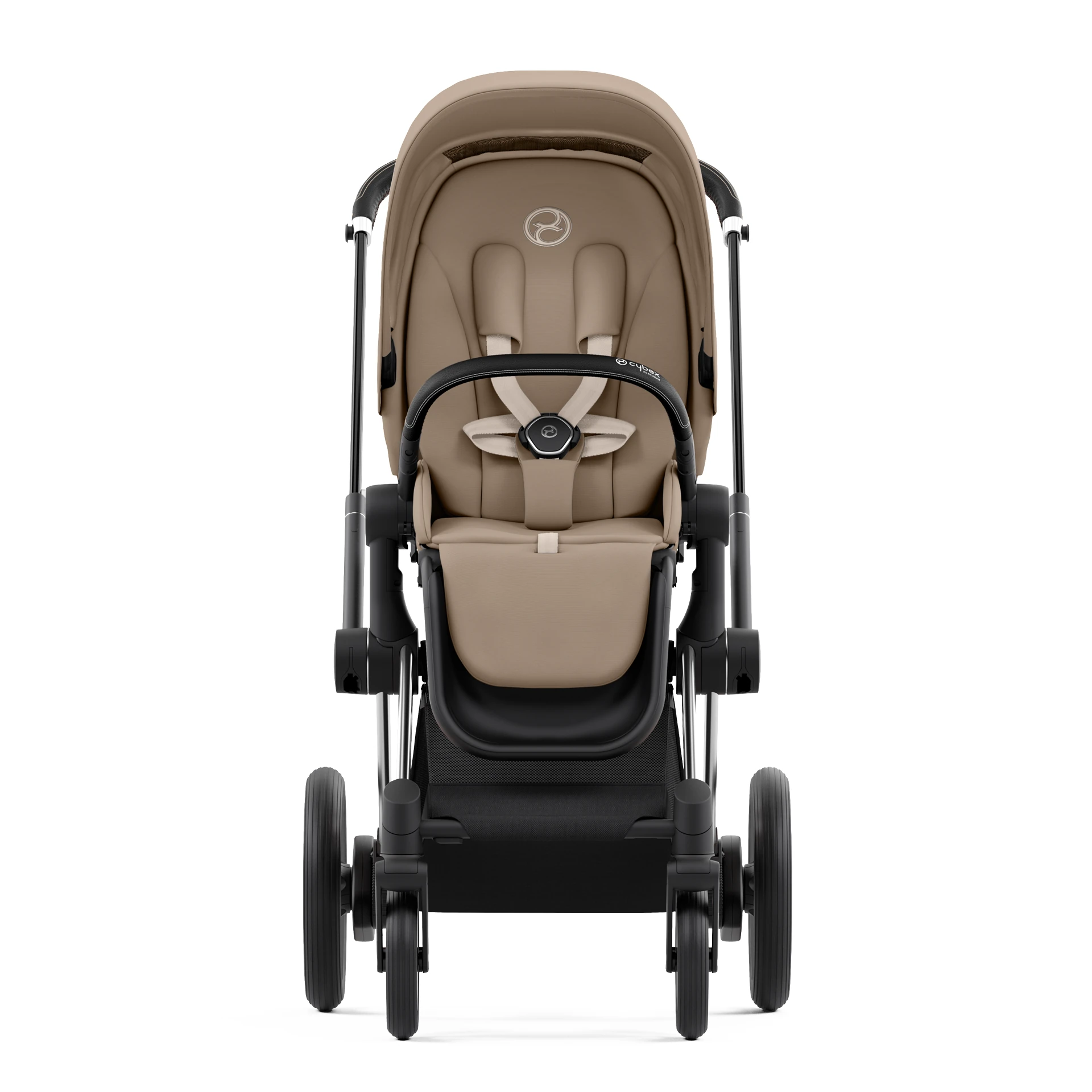Cybex e-Priam 4.0 - 2w1 | Cozy Beige (Chrome Black Frame) Cybex e-Priam 4.0 - 2w1 | Cozy Beige (Chrome Black Frame)