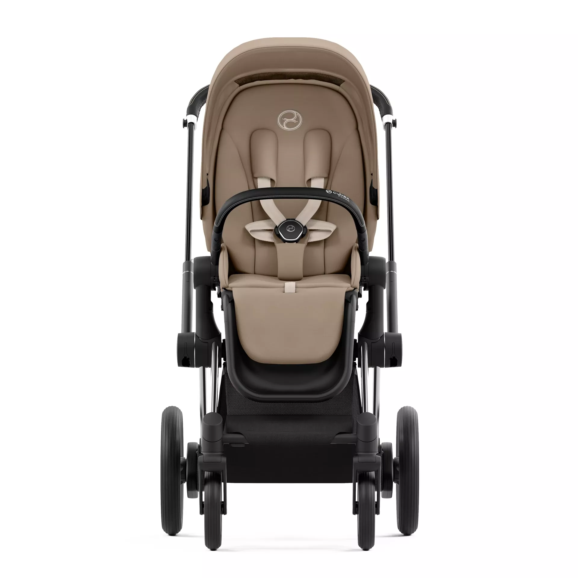 Cybex e-Priam 4.0 - 2w1 | Cozy Beige (Chrome Black Frame) Cybex e-Priam 4.0 - 2w1 | Cozy Beige (Chrome Black Frame)